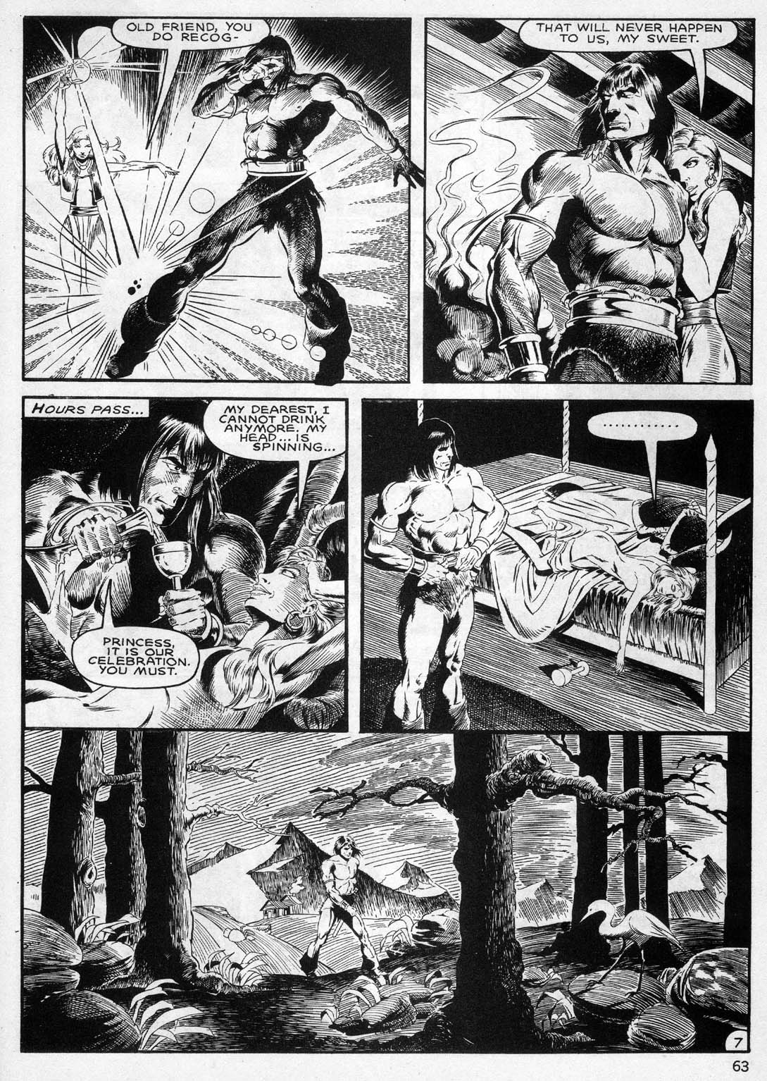 Read online The Savage Sword Of Conan comic -  Issue #100 - 58