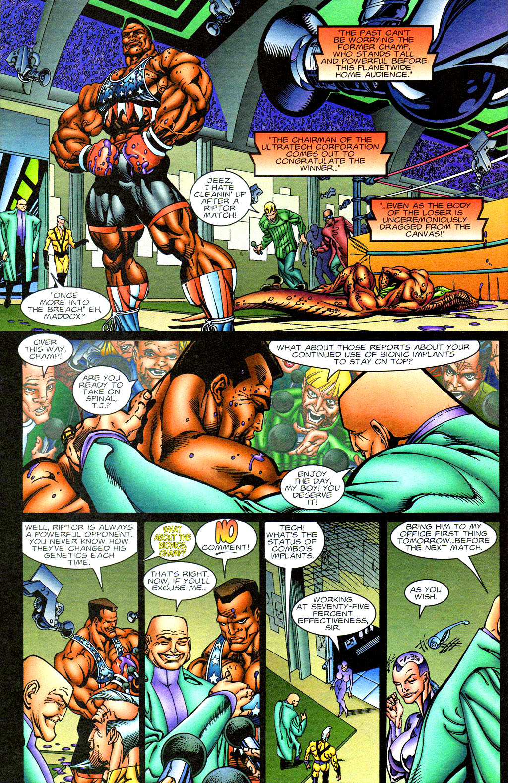 Read online Killer Instinct comic -  Issue #1 - 5