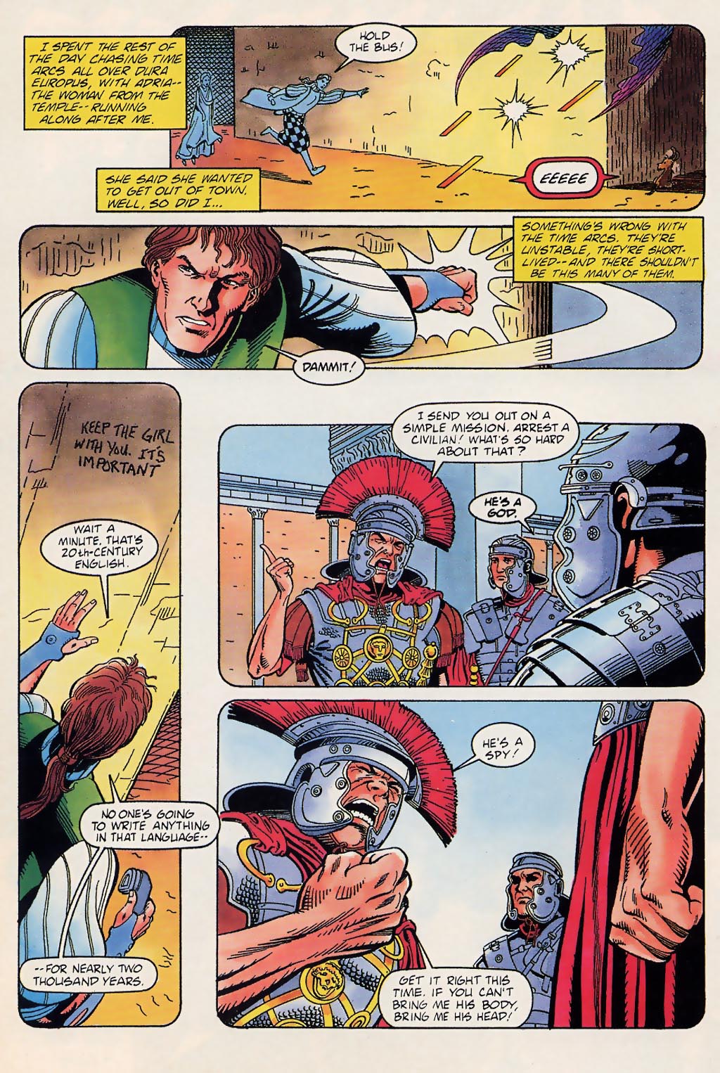 Read online Timewalker comic -  Issue #10 - 16