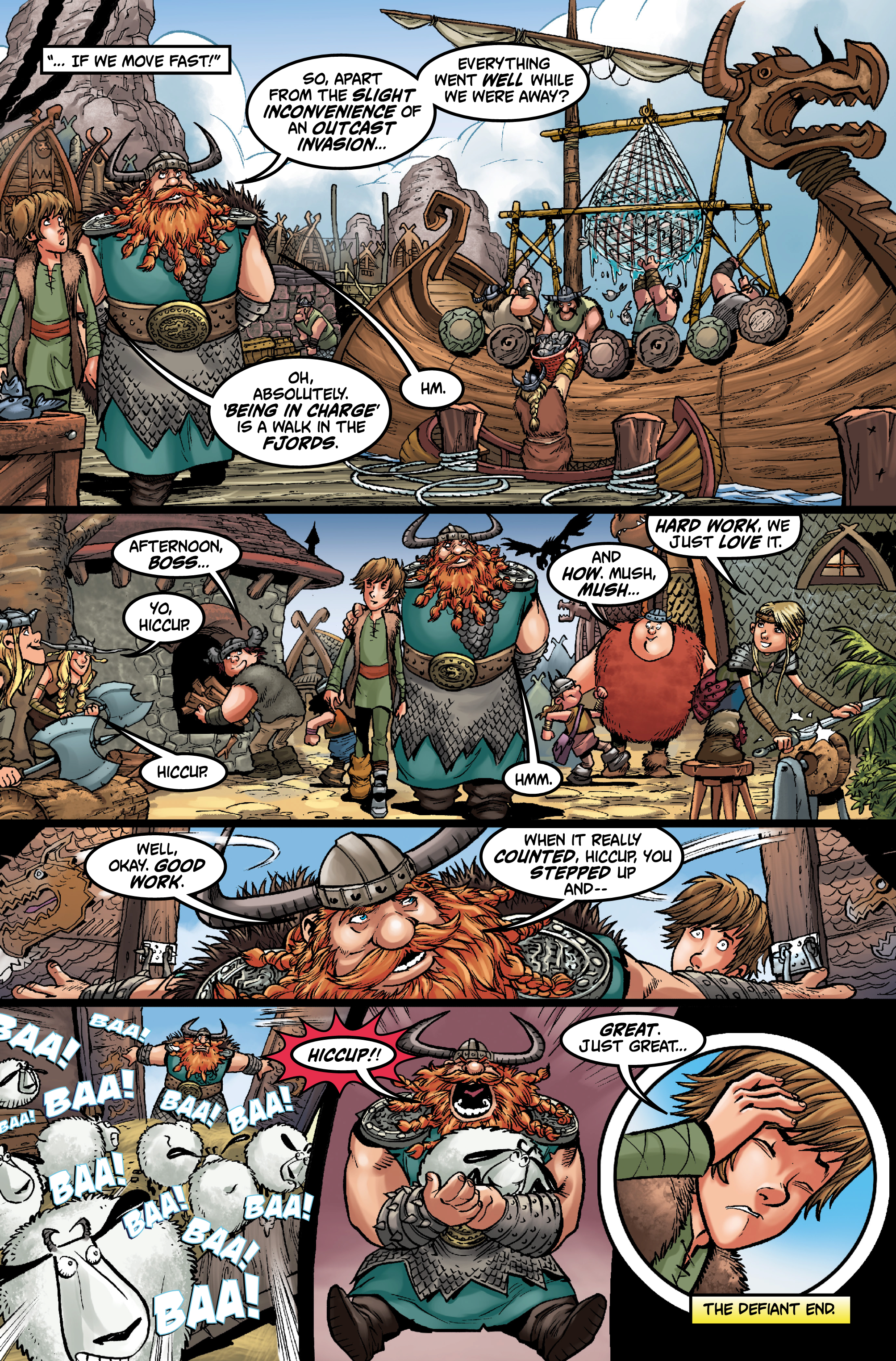Read online Dragons Riders of Berk: Tales from Berk comic -  Issue # TPB - 108