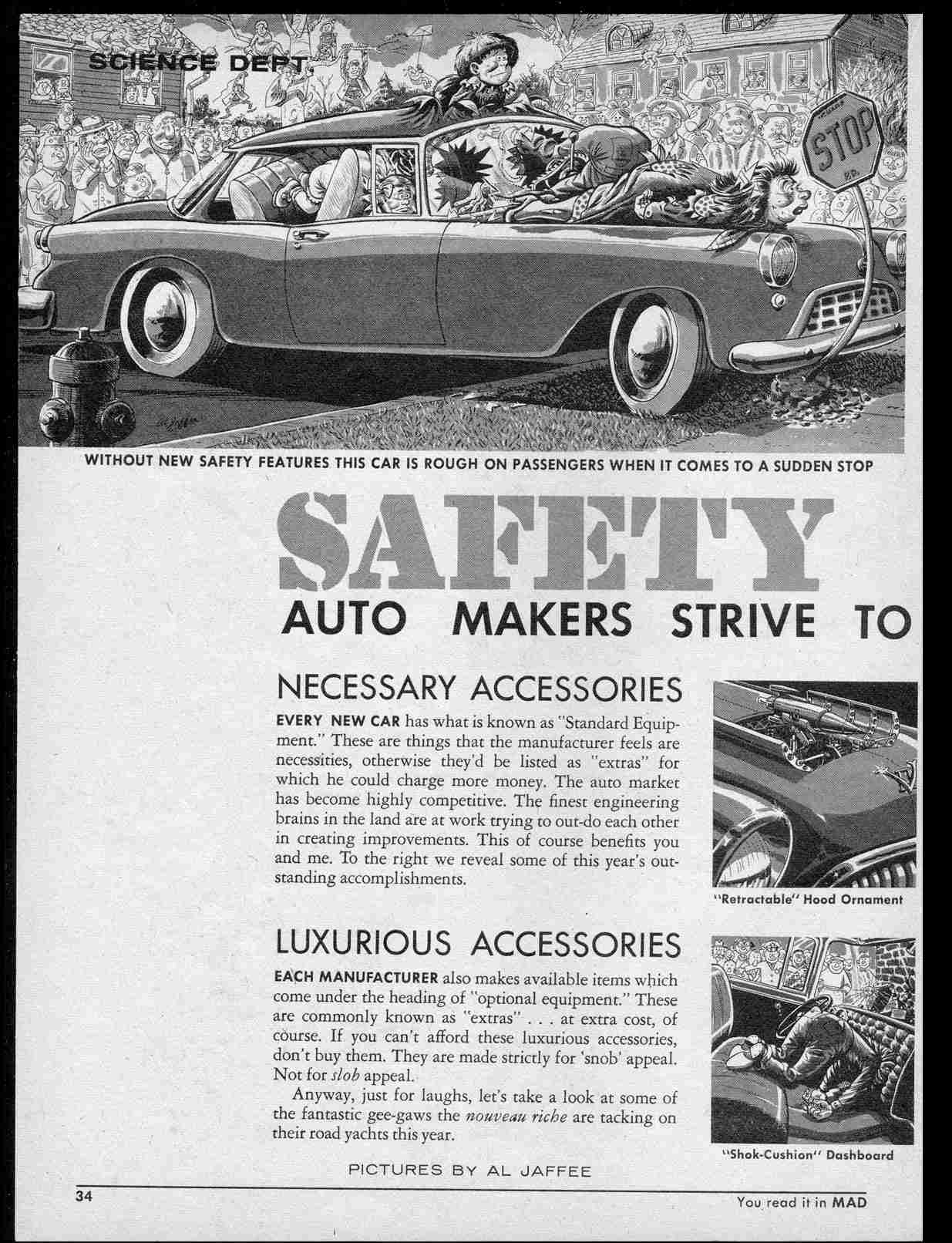 Read online MAD comic -  Issue #27 - 36