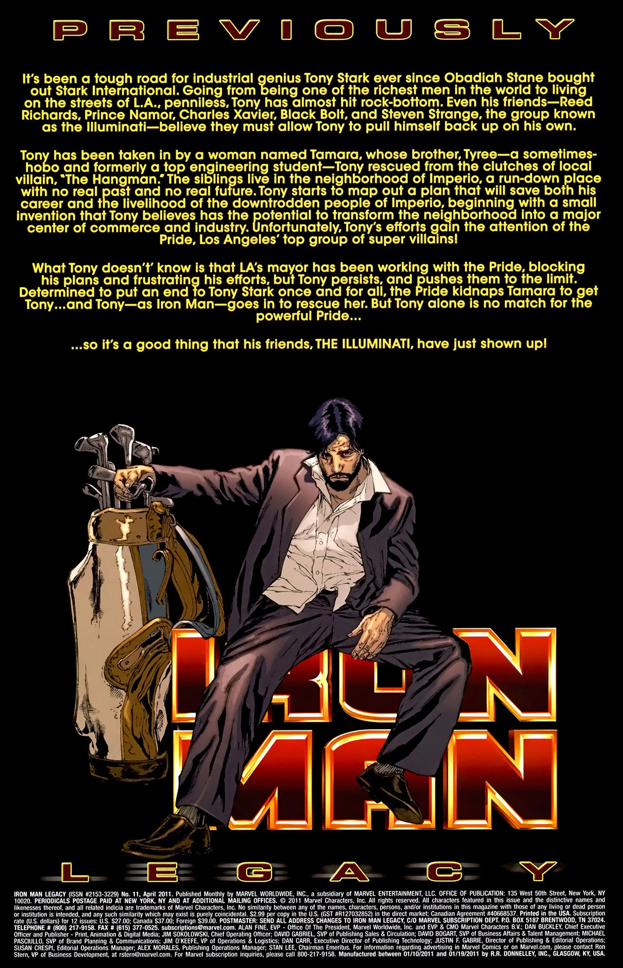 Read online Iron Man: Legacy comic -  Issue #11 - 2