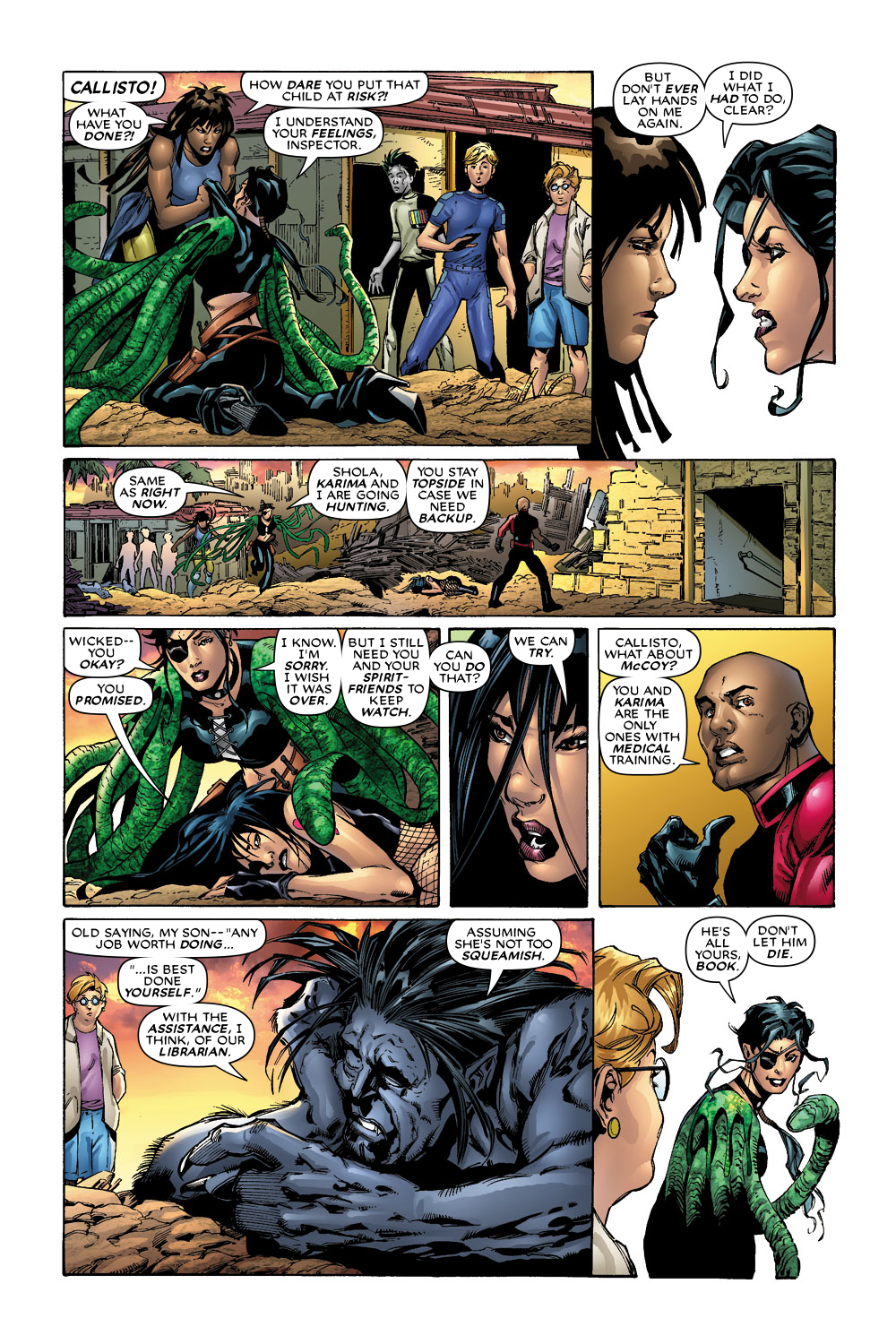 Read online Excalibur (2004) comic -  Issue #10 - 9