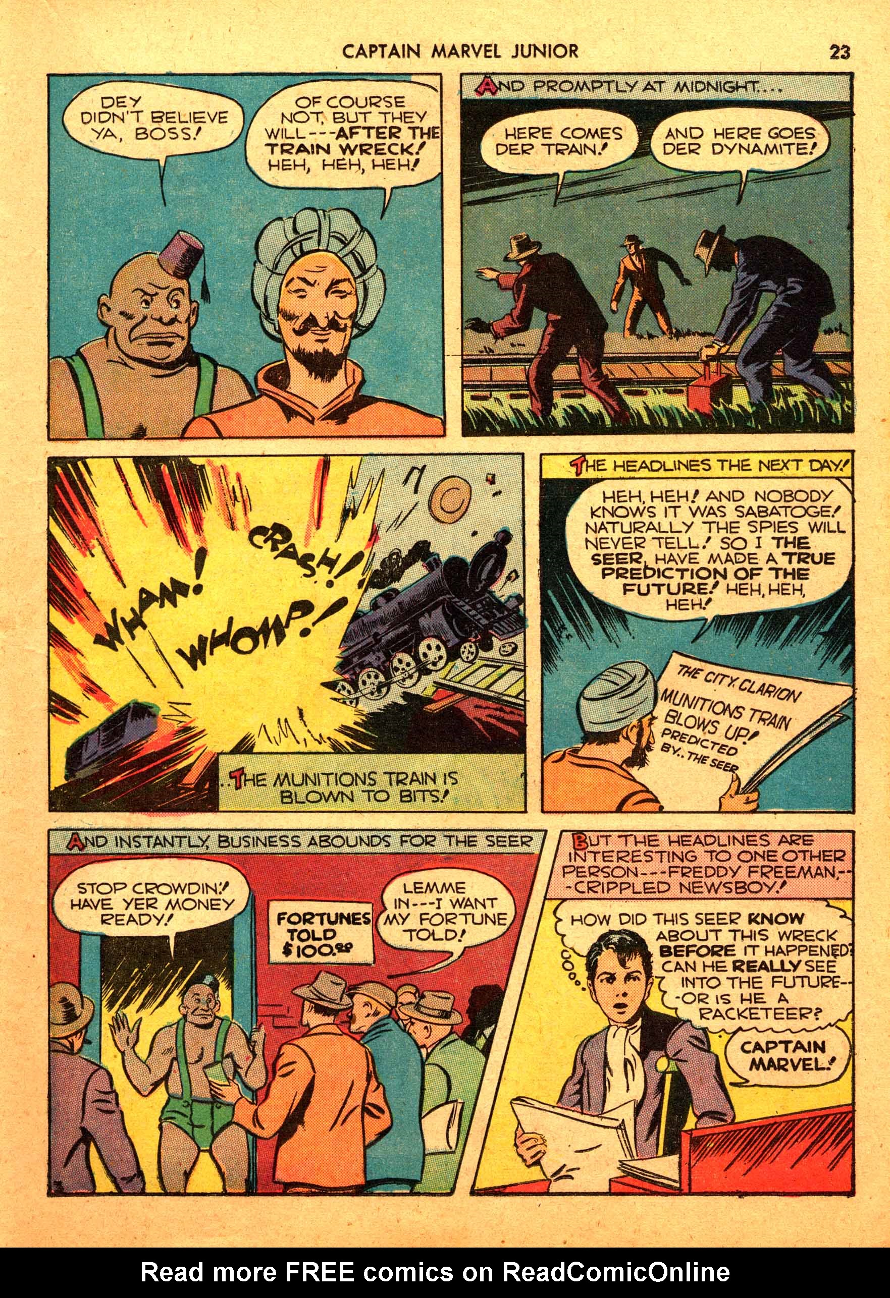 Read online Captain Marvel, Jr. comic -  Issue #8 - 24