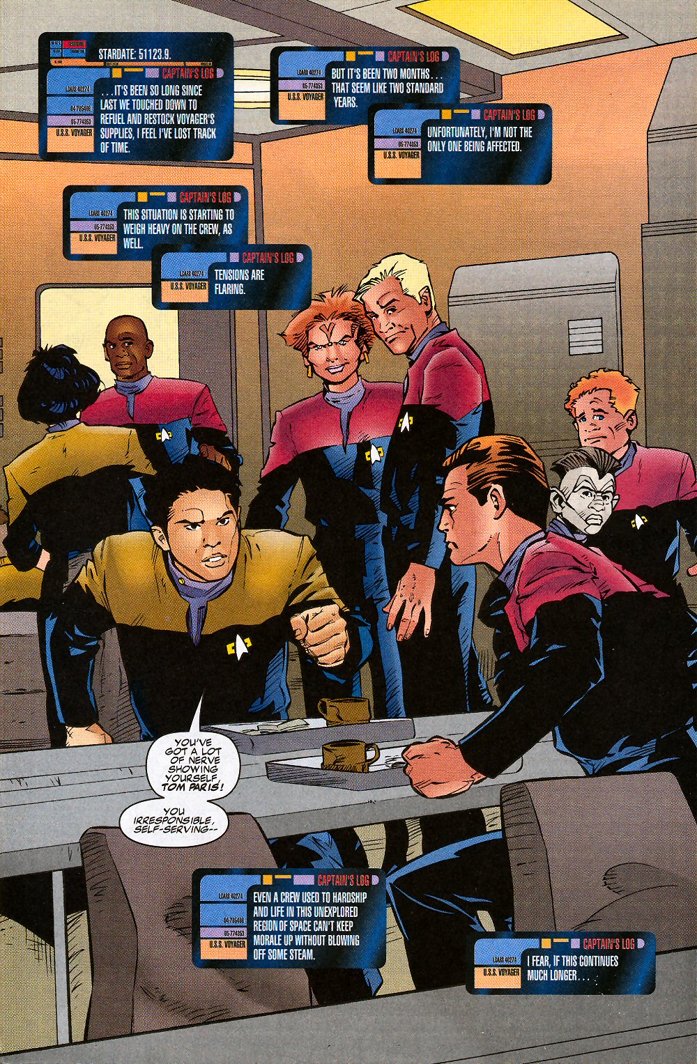 Read online Star Trek: Voyager comic -  Issue #6 - 2