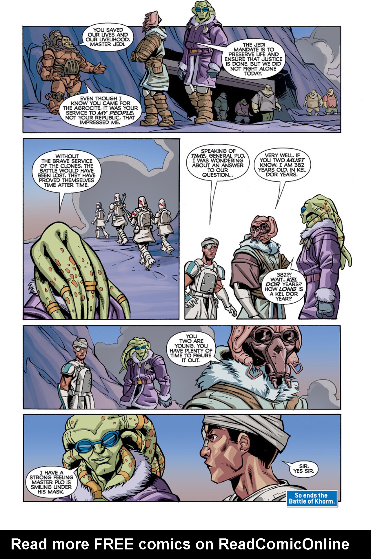 Read online Star Wars: The Clone Wars comic -  Issue #9 - 24