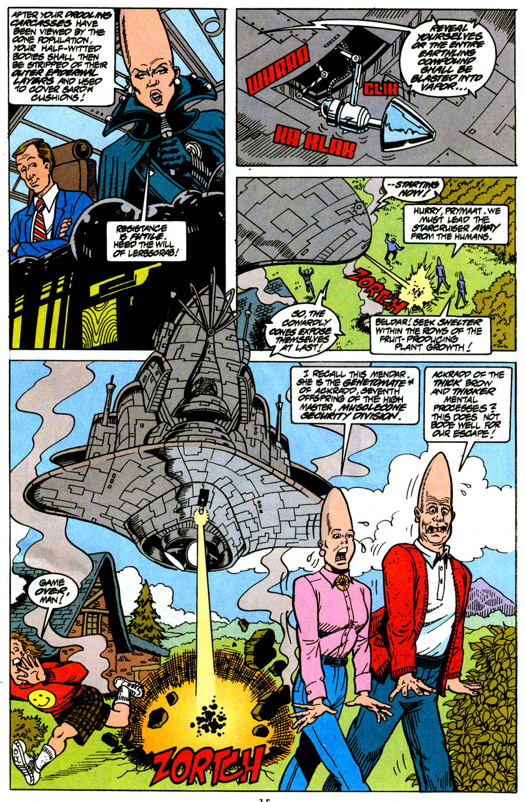 Read online Coneheads comic -  Issue #4 - 12