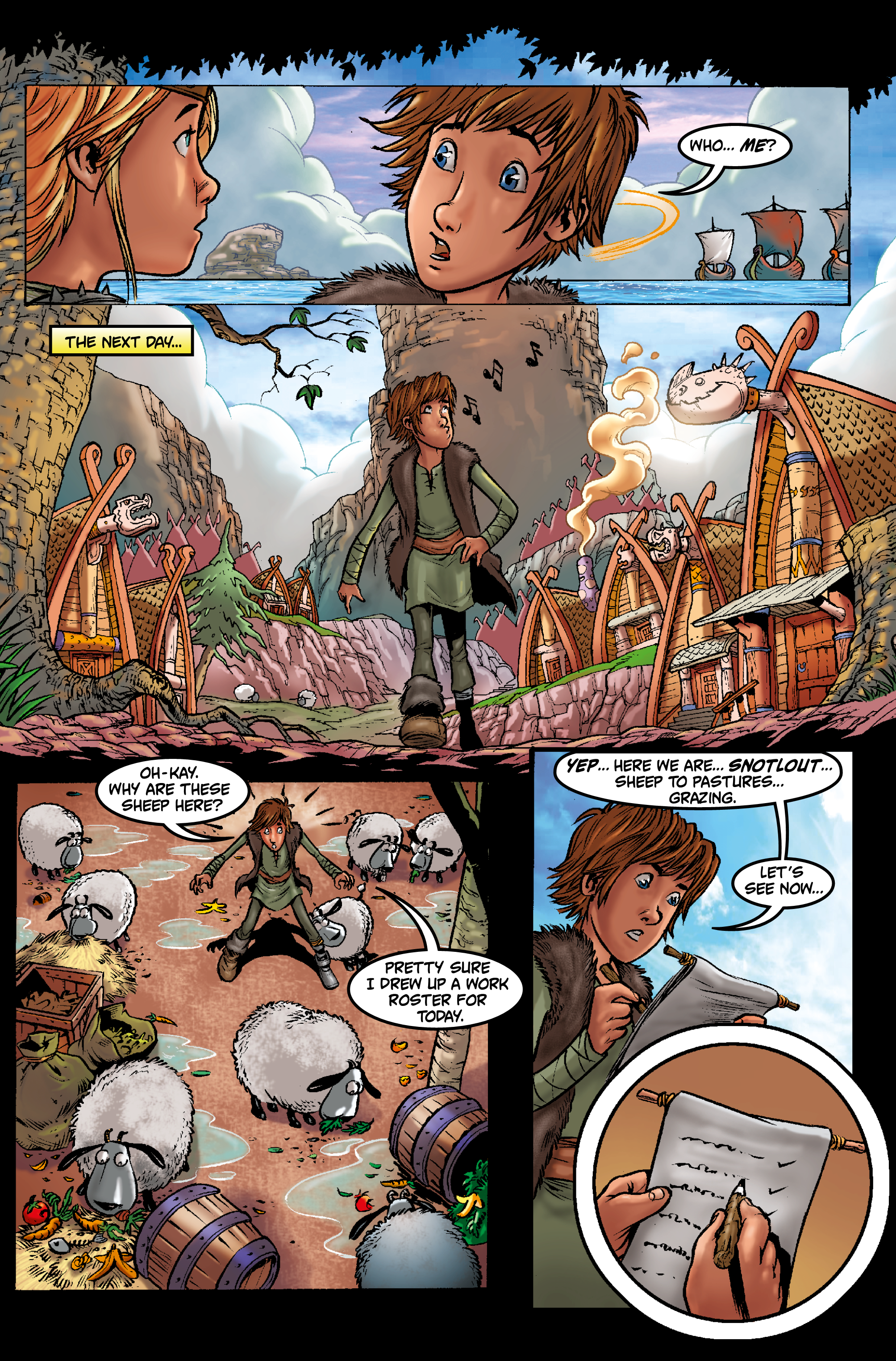 Read online Dragons Riders of Berk: Tales from Berk comic -  Issue # TPB - 69