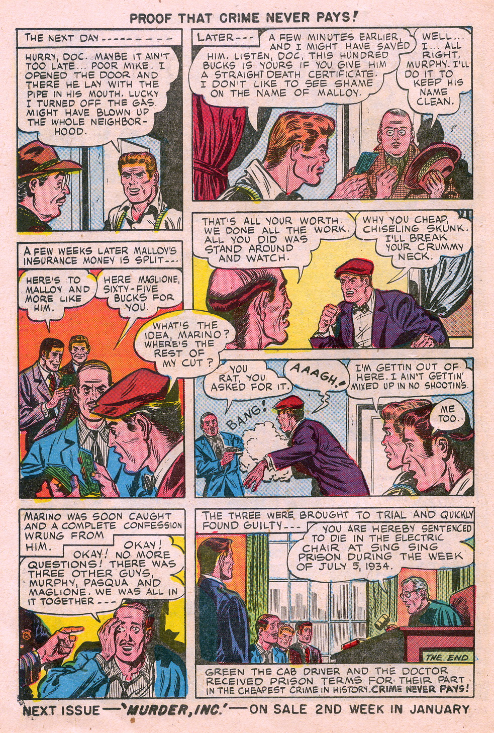 Read online Murder Incorporated (1948) comic -  Issue #1 - 24