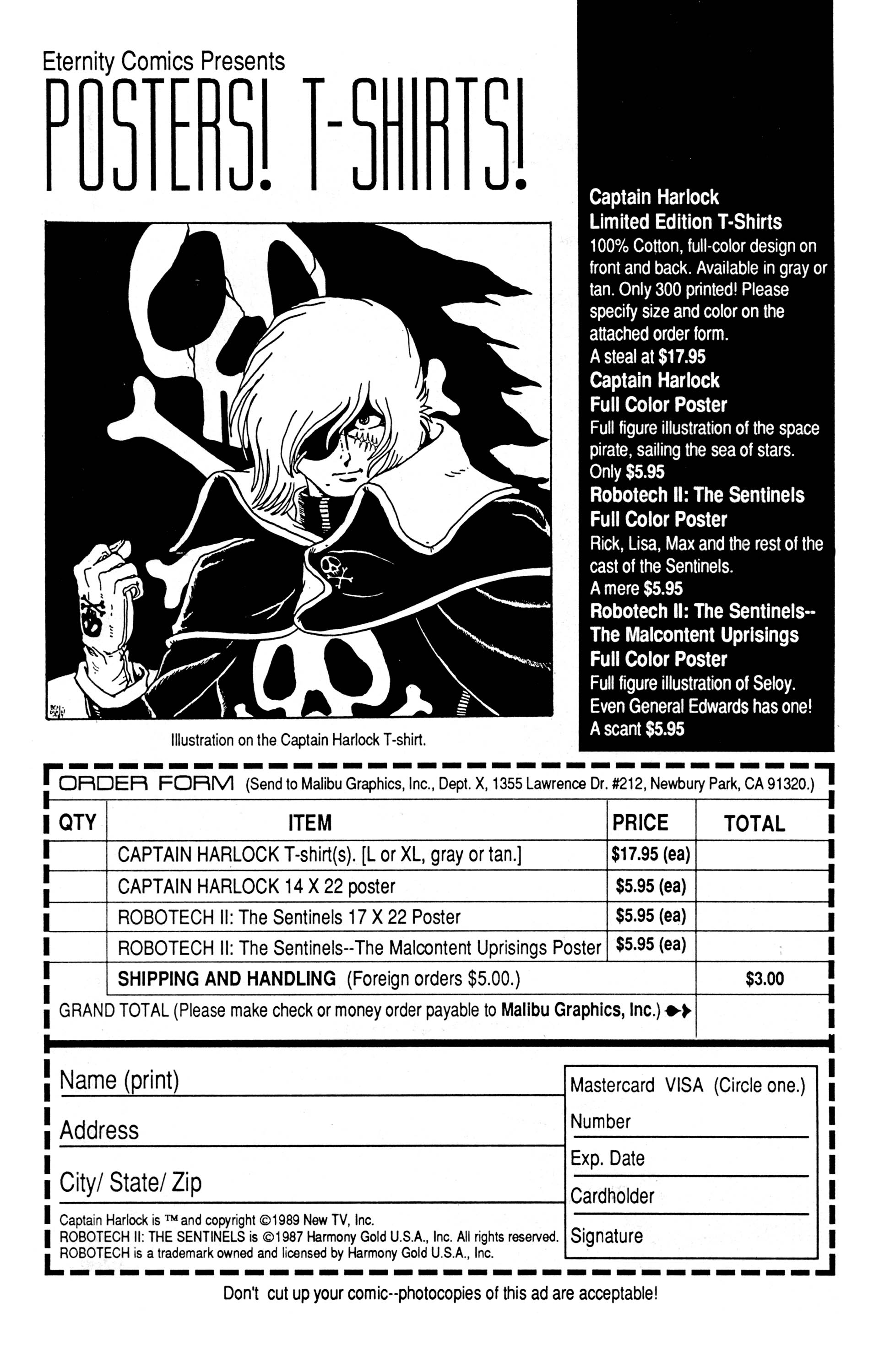 Read online Captain Harlock comic -  Issue #3 - 21