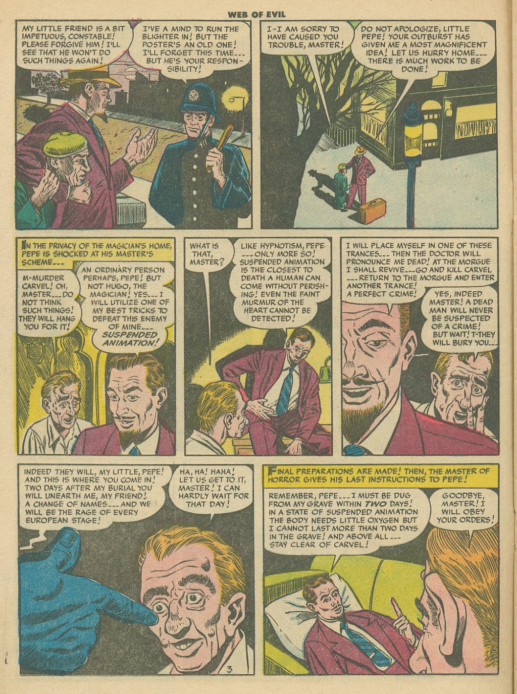 Read online Web of Evil comic -  Issue #11 - 14