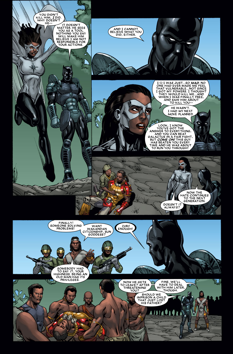 Read online Black Panther (2005) comic -  Issue #38 - 22