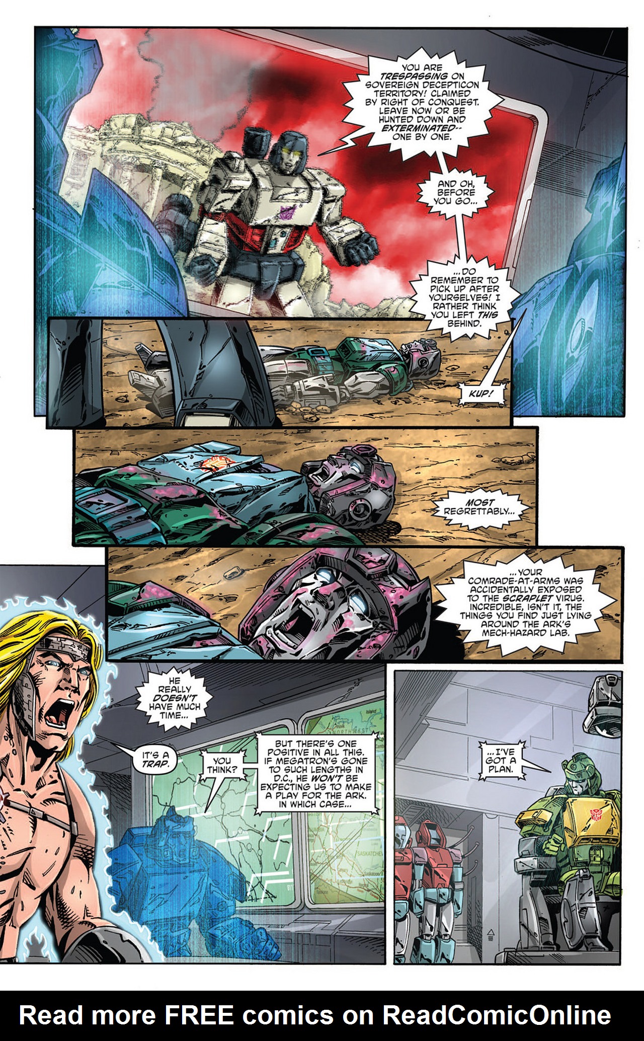 Read online The Transformers: Regeneration One comic -  Issue #83 - 19