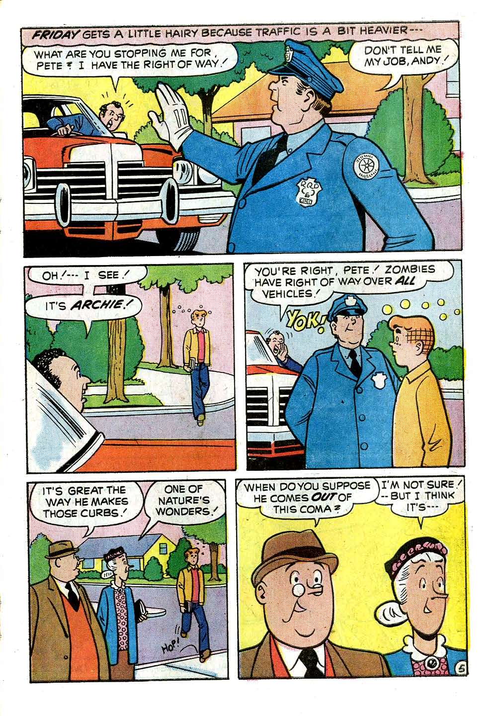 Read online Archie (1960) comic -  Issue #233 - 7