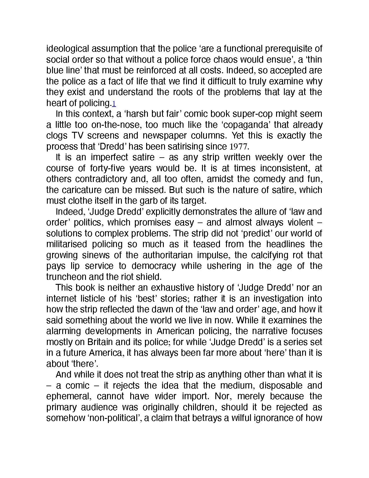 Read online I am the Law: How Judge Dredd Predicted Our Future comic -  Issue # TPB (Part 1) - 19