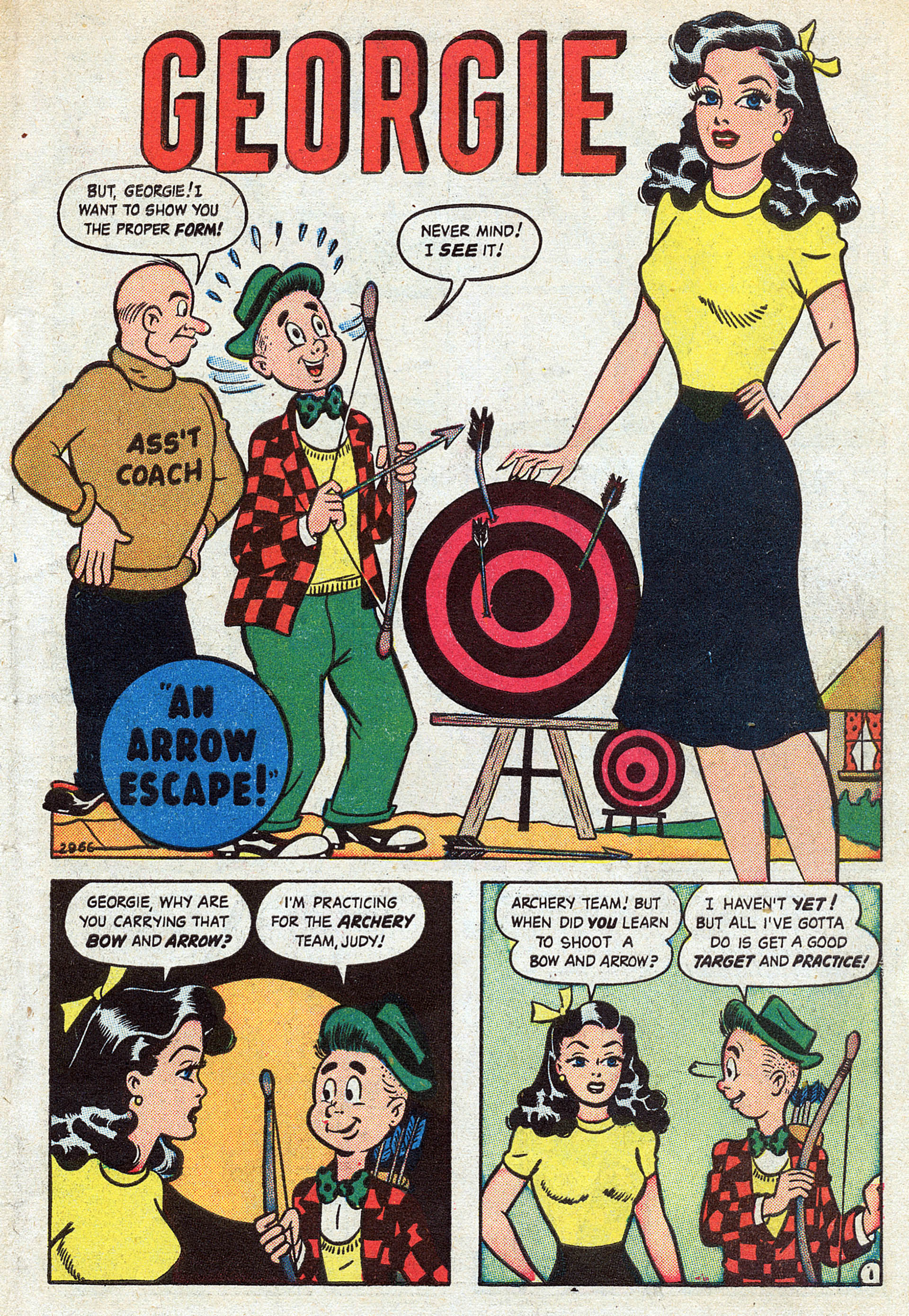 Read online Georgie Comics (1945) comic -  Issue #18 - 3