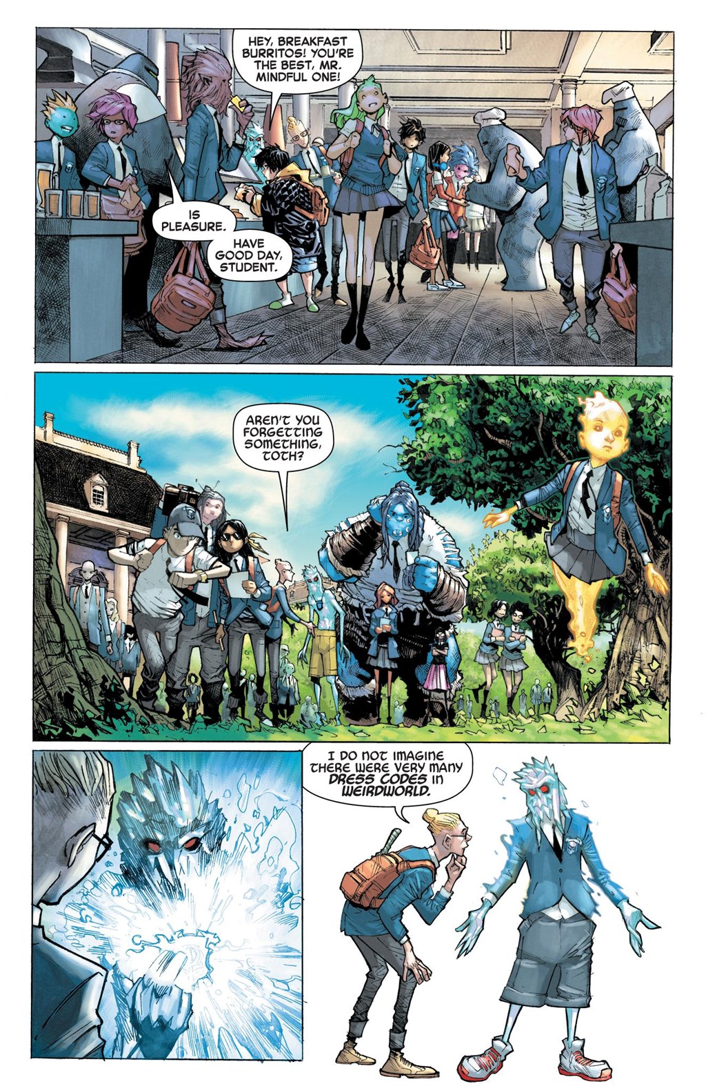 Read online Strange Academy comic -  Issue # _First Class Collection (Part 1) - 37