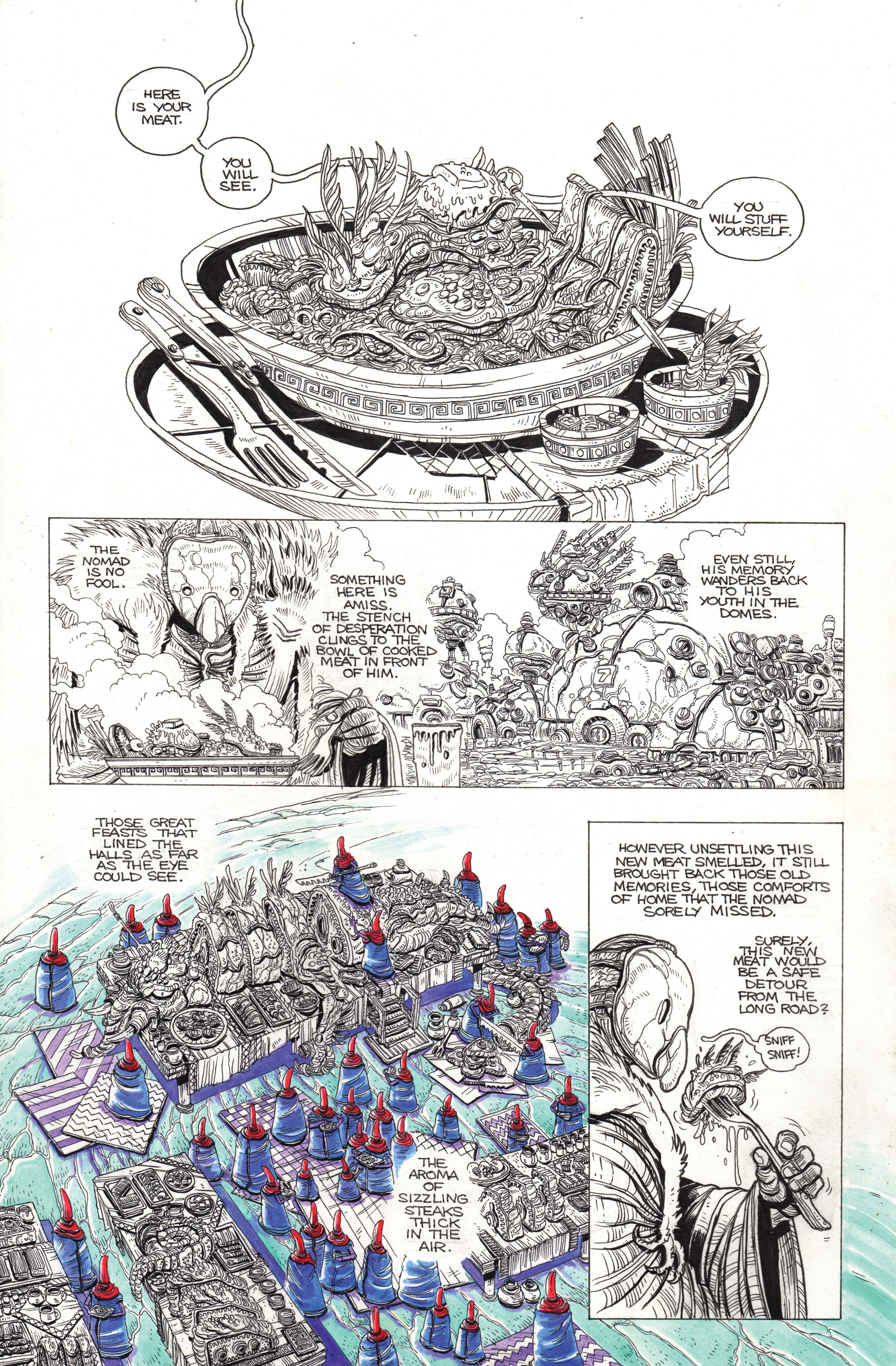 Read online Grunt: The Art and Unpublished Comics of James Stokoe comic -  Issue # TPB (Part 2) - 20