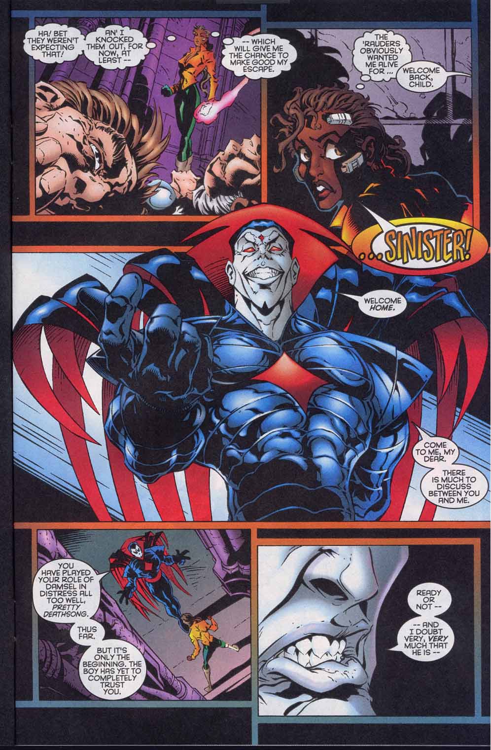 Read online X-Man comic -  Issue #18 - 11