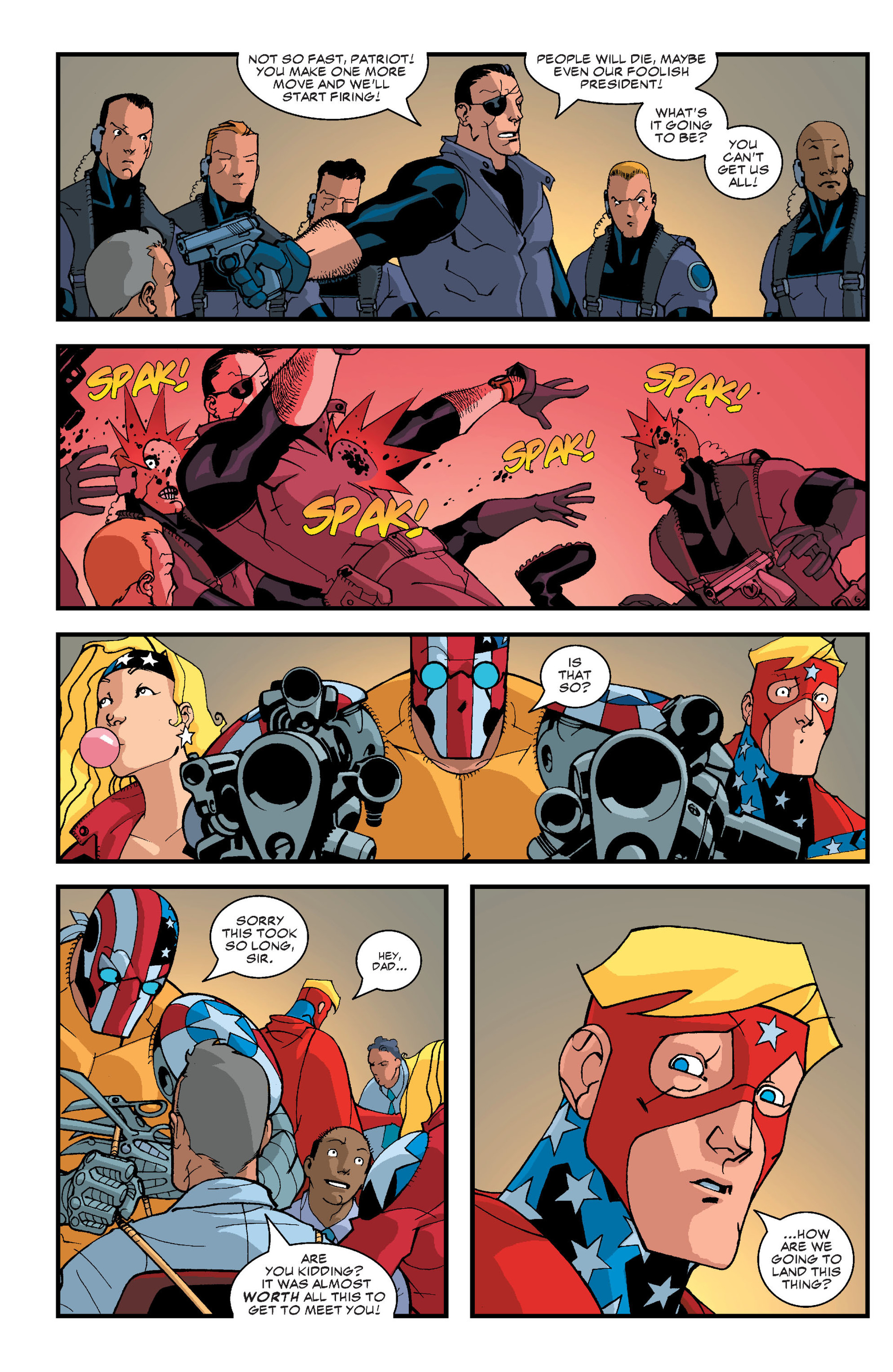 Read online Superpatriot: America's Fighting Force comic -  Issue # TPB - 48