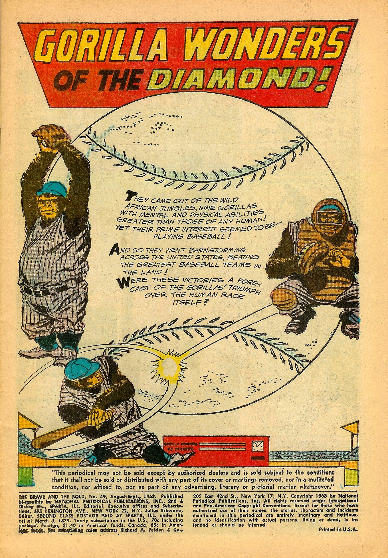Read online The Brave and the Bold (1955) comic -  Issue #49 - 2