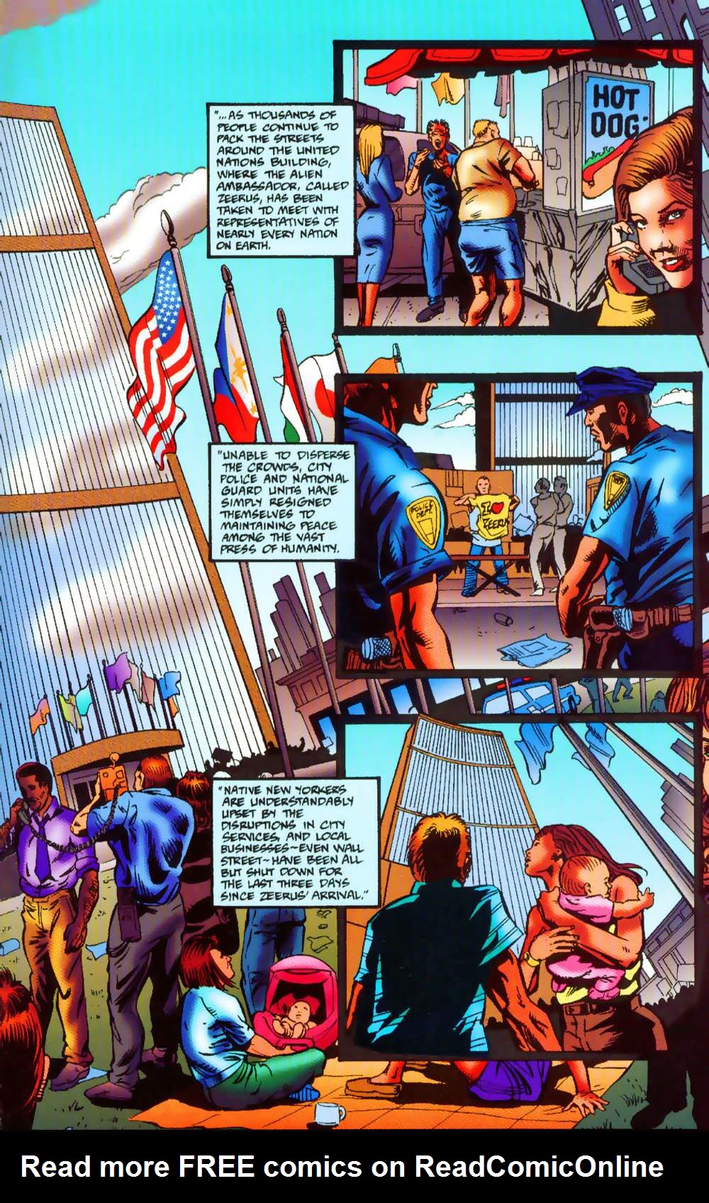 Read online Leonard Nimoy's Primortals (1995) comic -  Issue #9 - 11