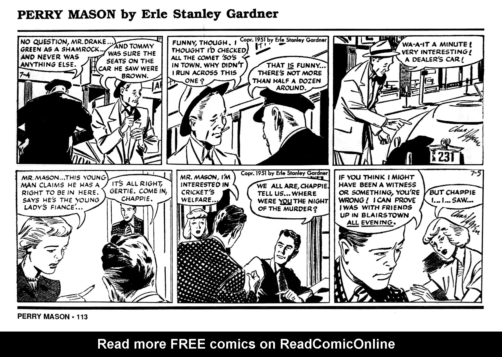 Read online Four Cases of Murder comic -  Issue # TPB - 121