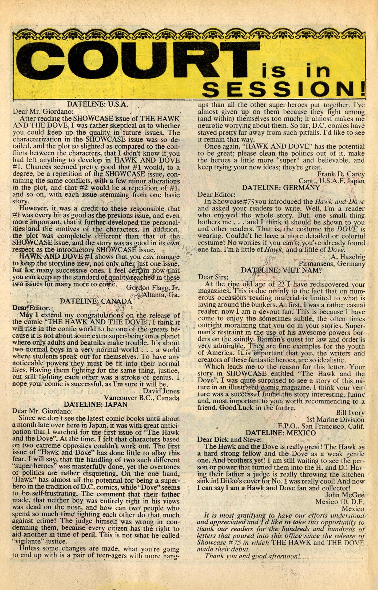 Read online The Hawk and the Dove comic -  Issue #3 - 33