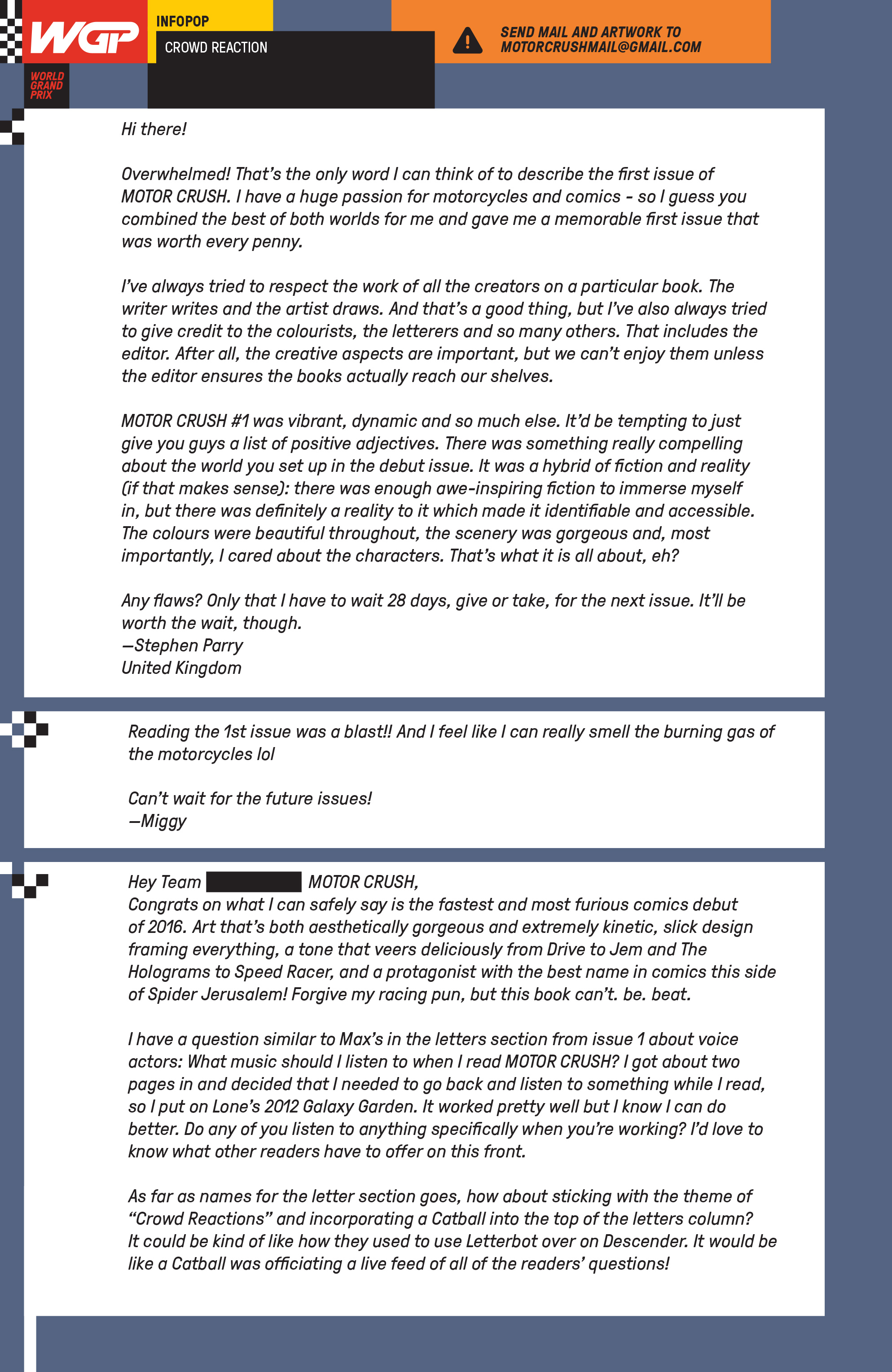 Read online Motor Crush comic -  Issue #3 - 27