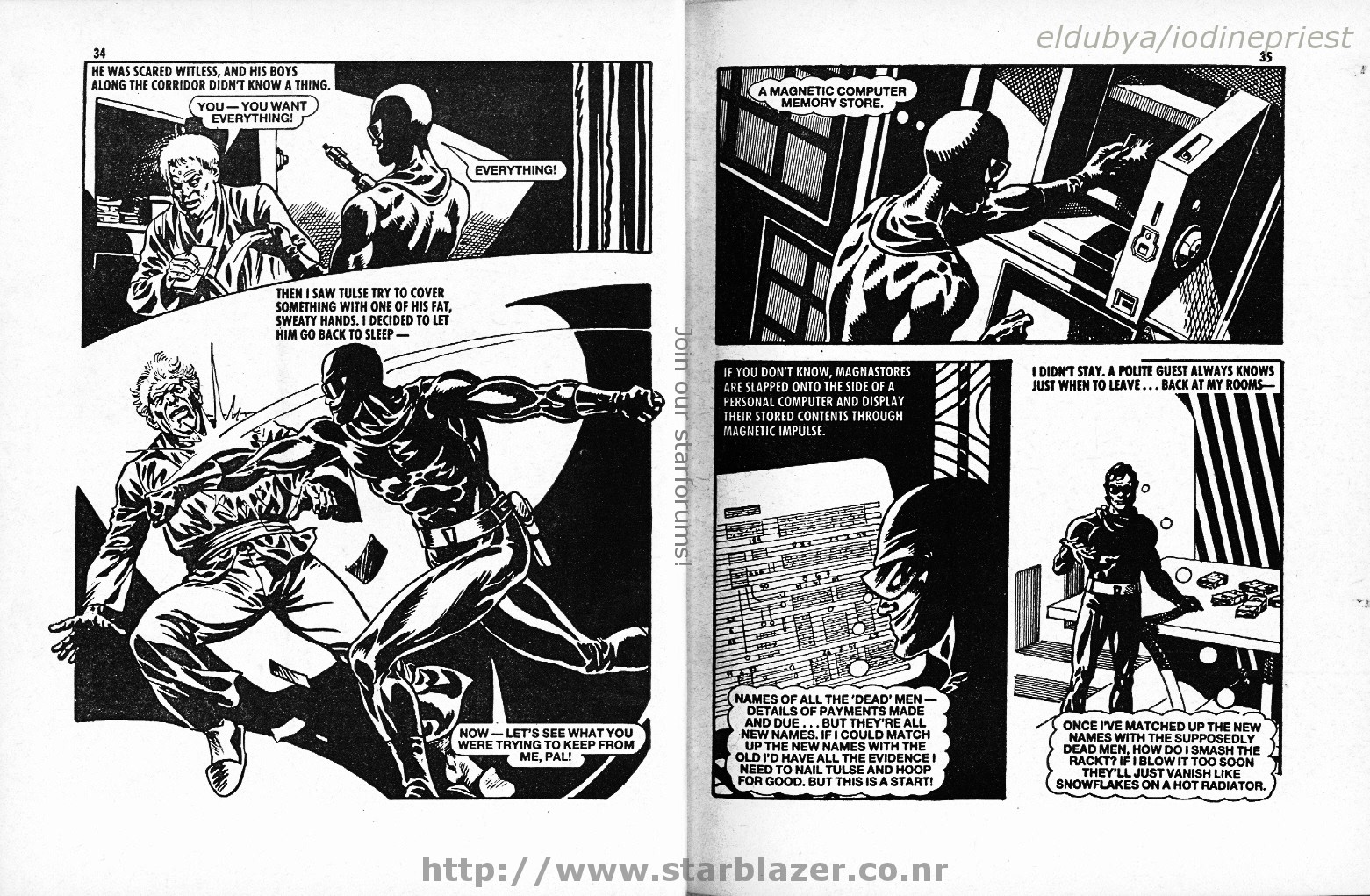 Read online Starblazer comic -  Issue #207 - 19