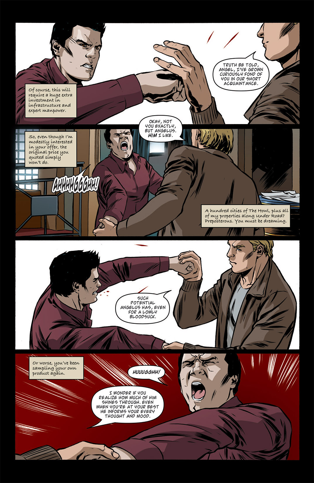 Read online Angel comic -  Issue #33 - 10