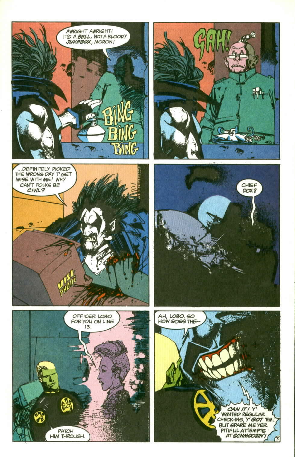 Read online Lobo (1990) comic -  Issue #2 - 4