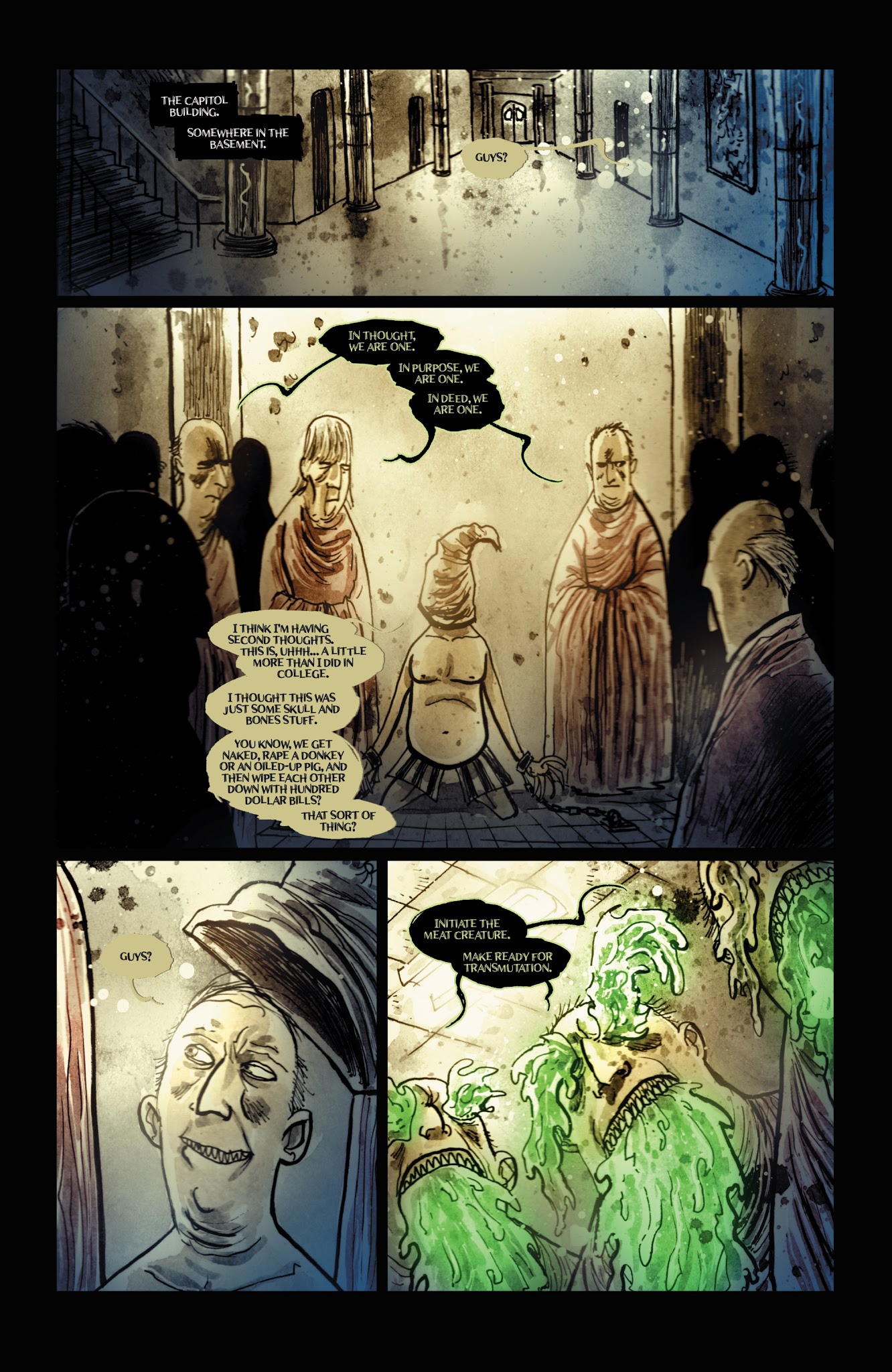 Read online Wormwood Gentleman Corpse: Mr. Wormwood Goes To Washington comic -  Issue #2 - 12