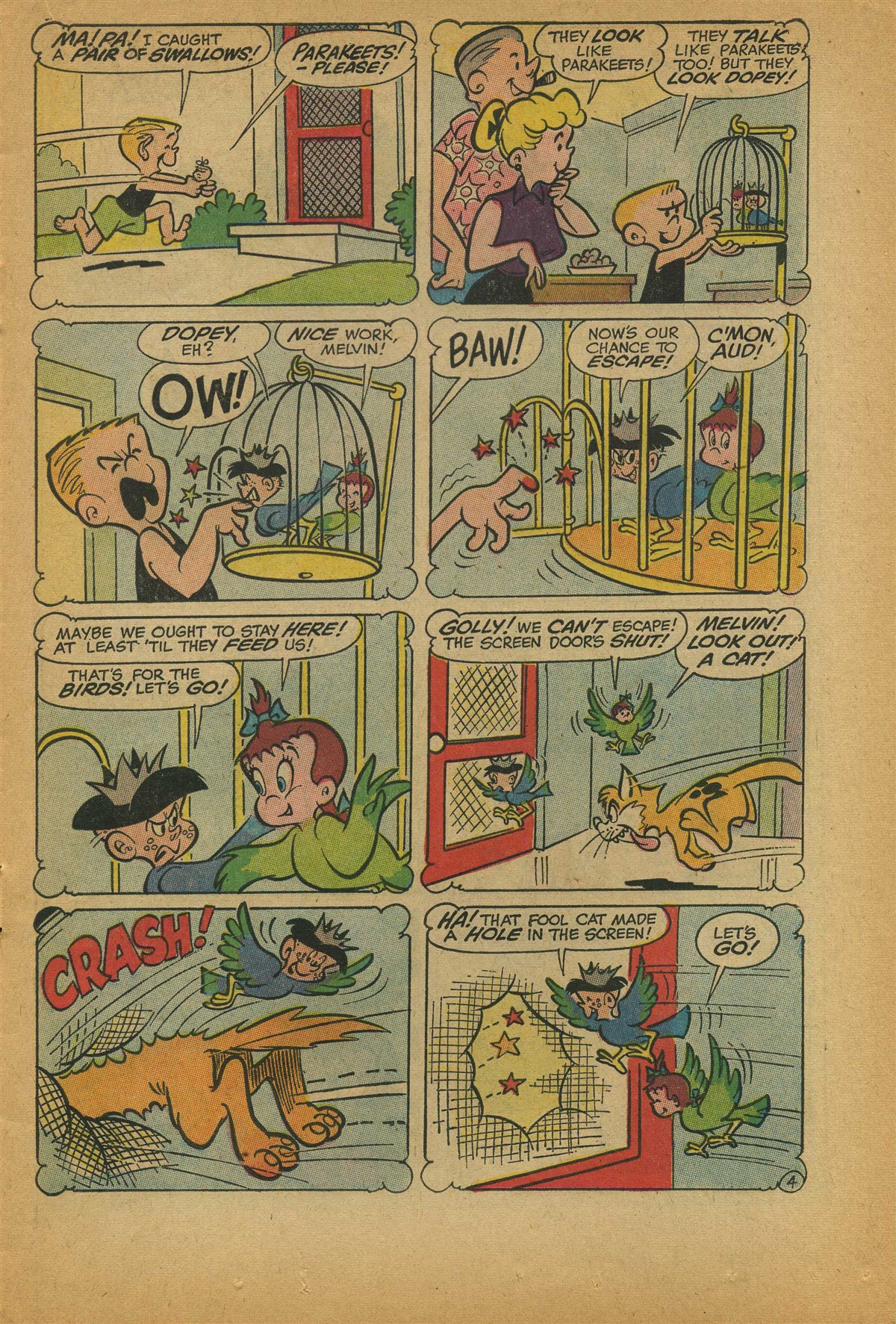 Read online Little Audrey And Melvin comic -  Issue #12 - 15
