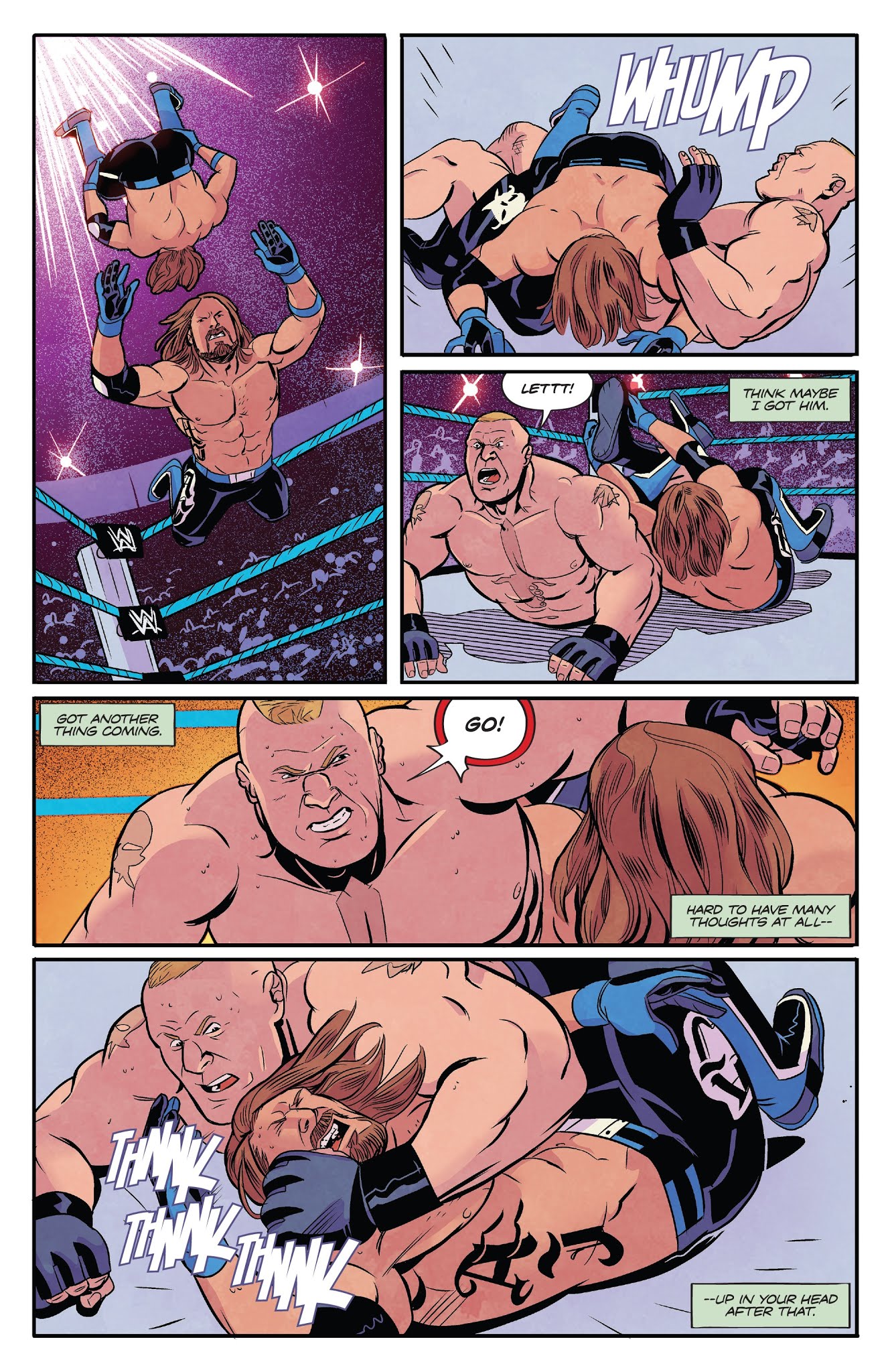 Read online WWE comic -  Issue #23 - 17
