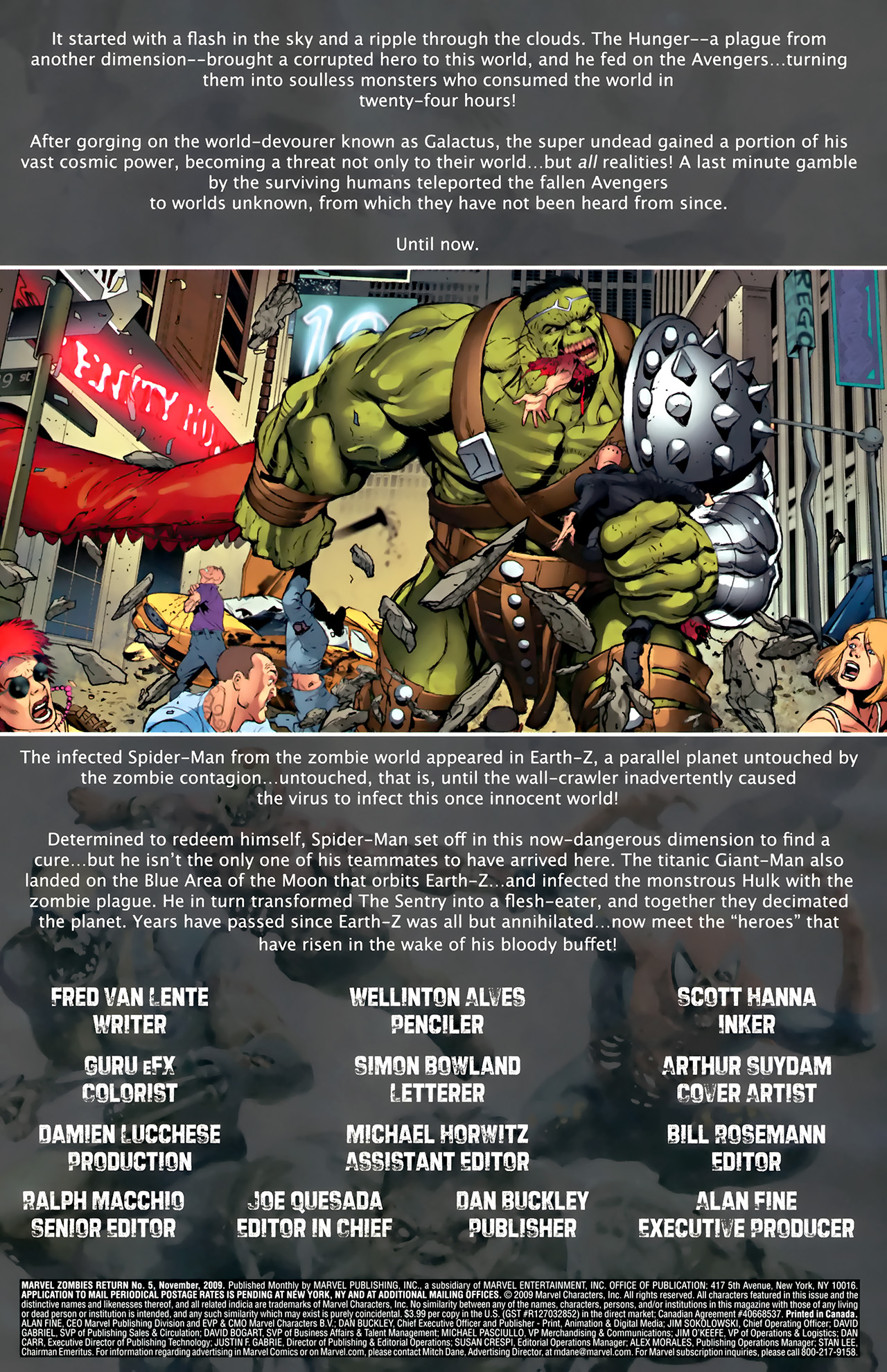 Read online Marvel Zombies Return comic -  Issue #5 - 2