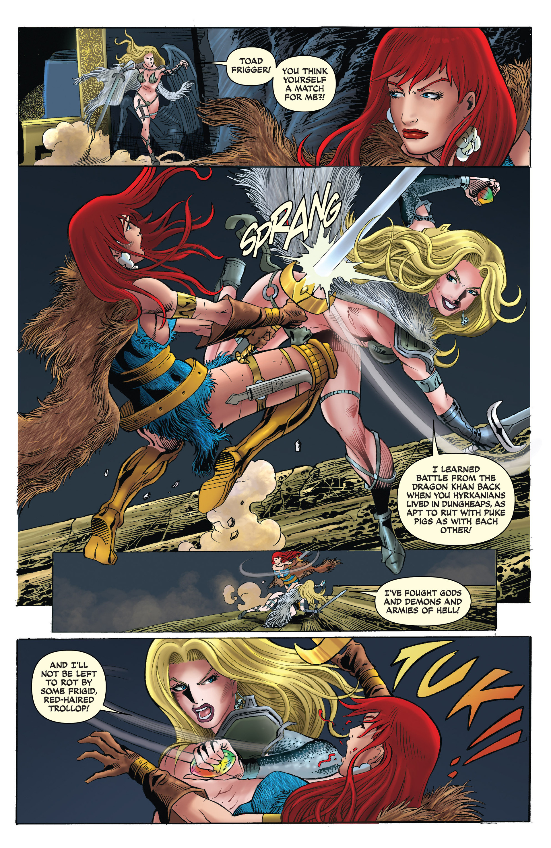 Read online Red Sonja: Unchained comic -  Issue #2 - 14