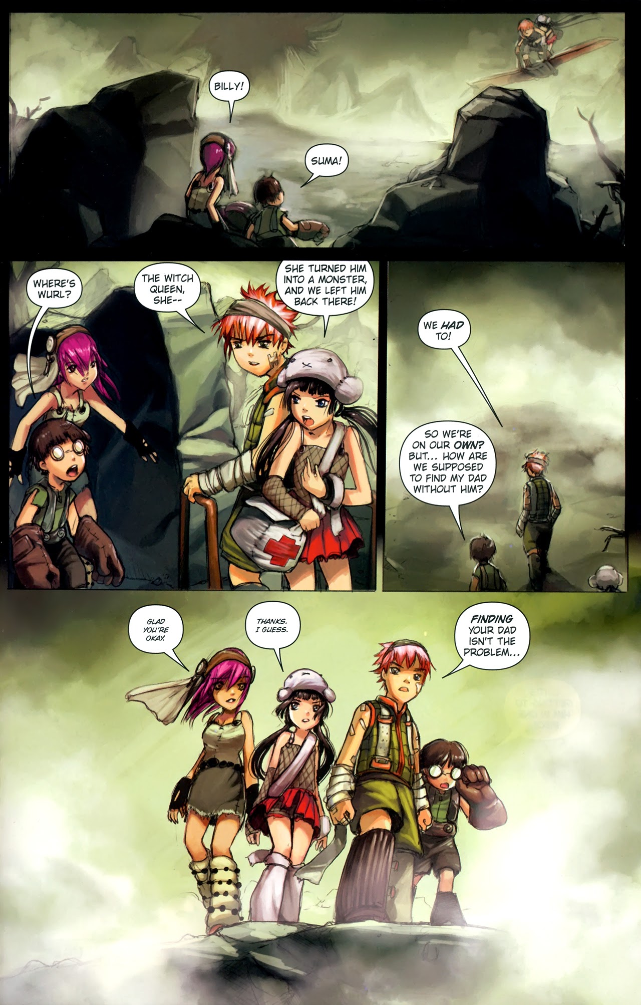 Read online Sky Pirates Of Neo Terra comic -  Issue #4 - 23