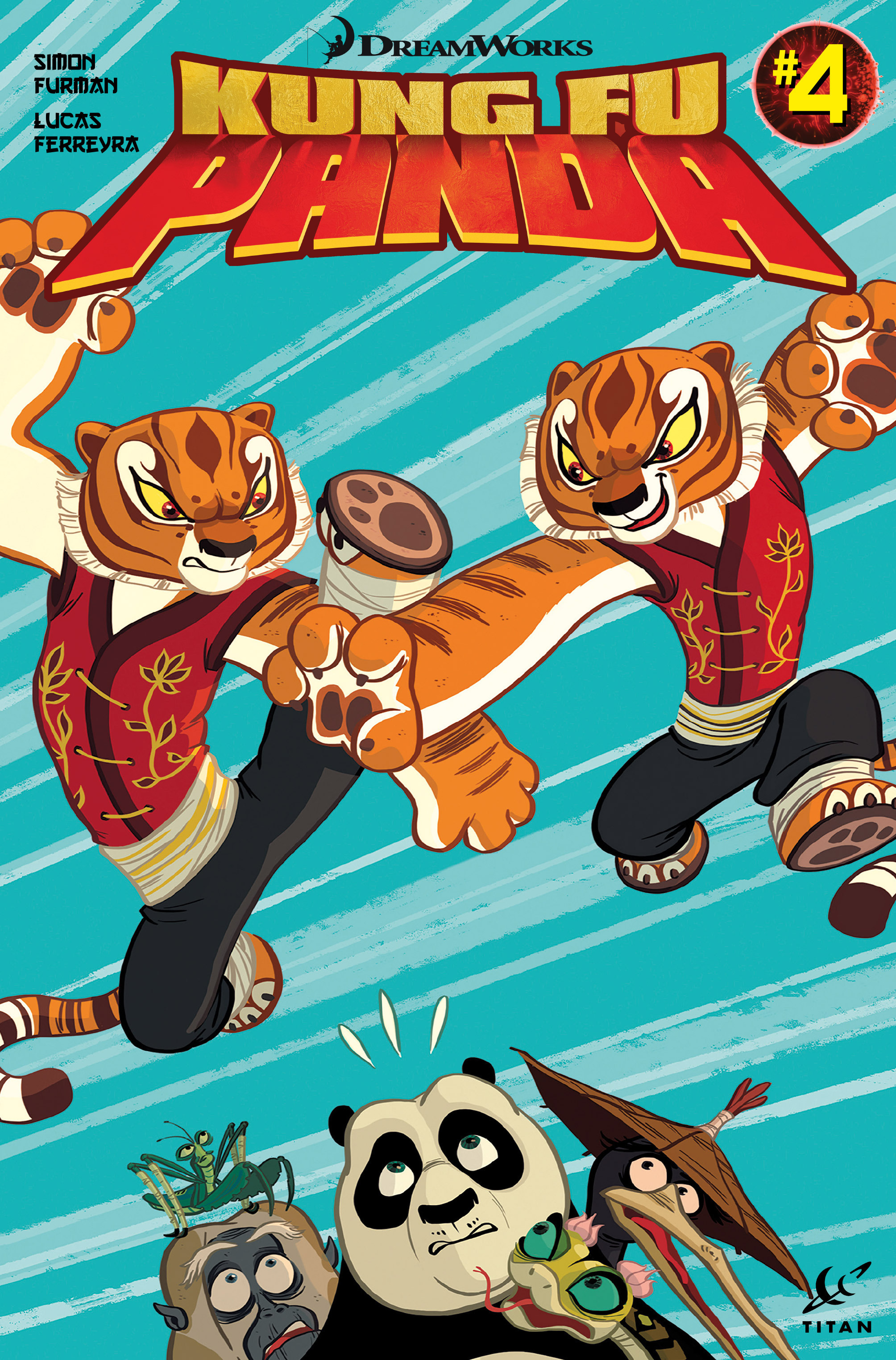 Read online DreamWorks Kung Fu Panda comic -  Issue #4 - 1