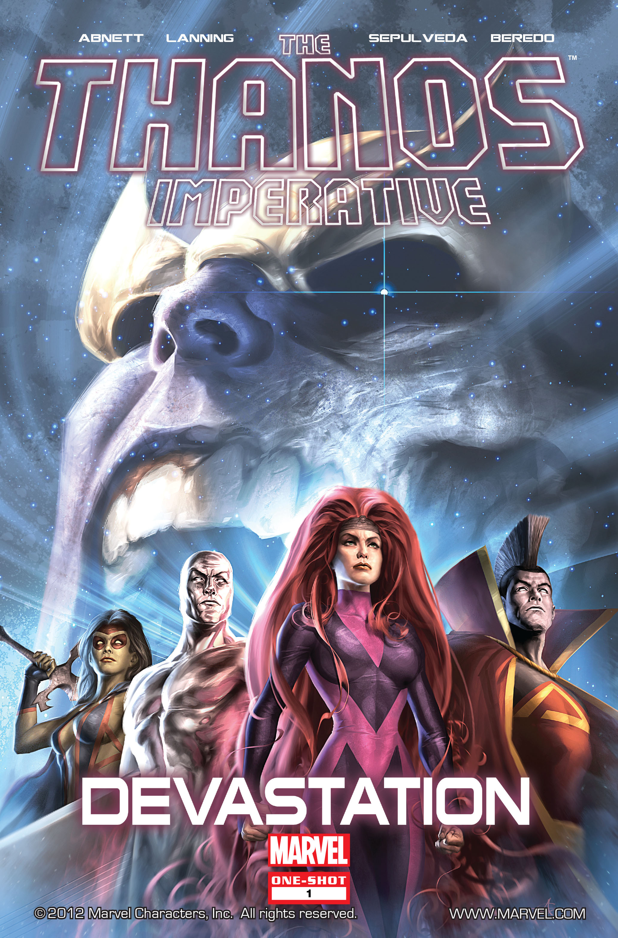 Read online The Thanos Imperative: Devastation comic -  Issue # Full - 1