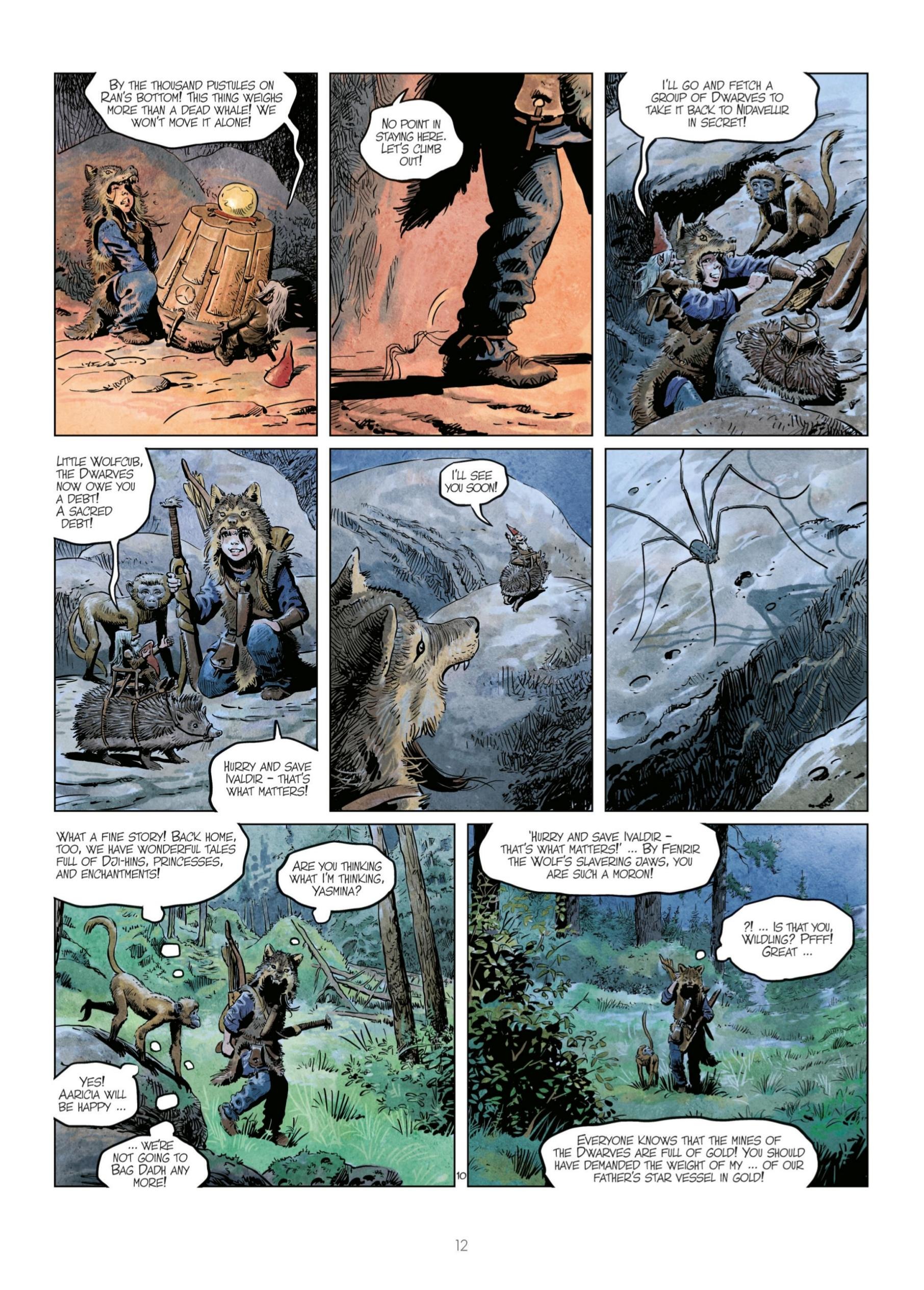 Read online The World of Thorgal: Wolfcub comic -  Issue #6 - 14
