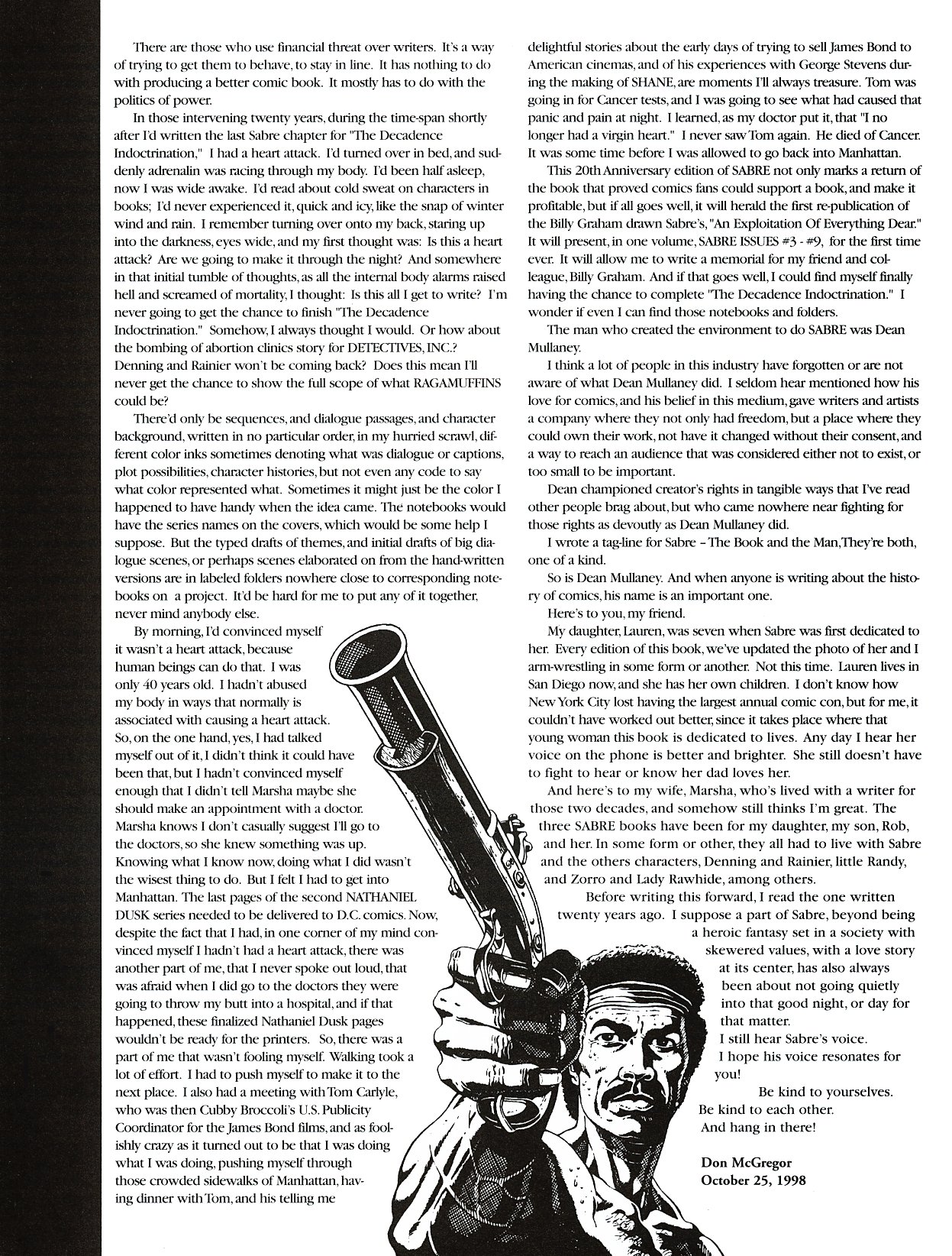 Read online Sabre (1998) comic -  Issue # Full - 6