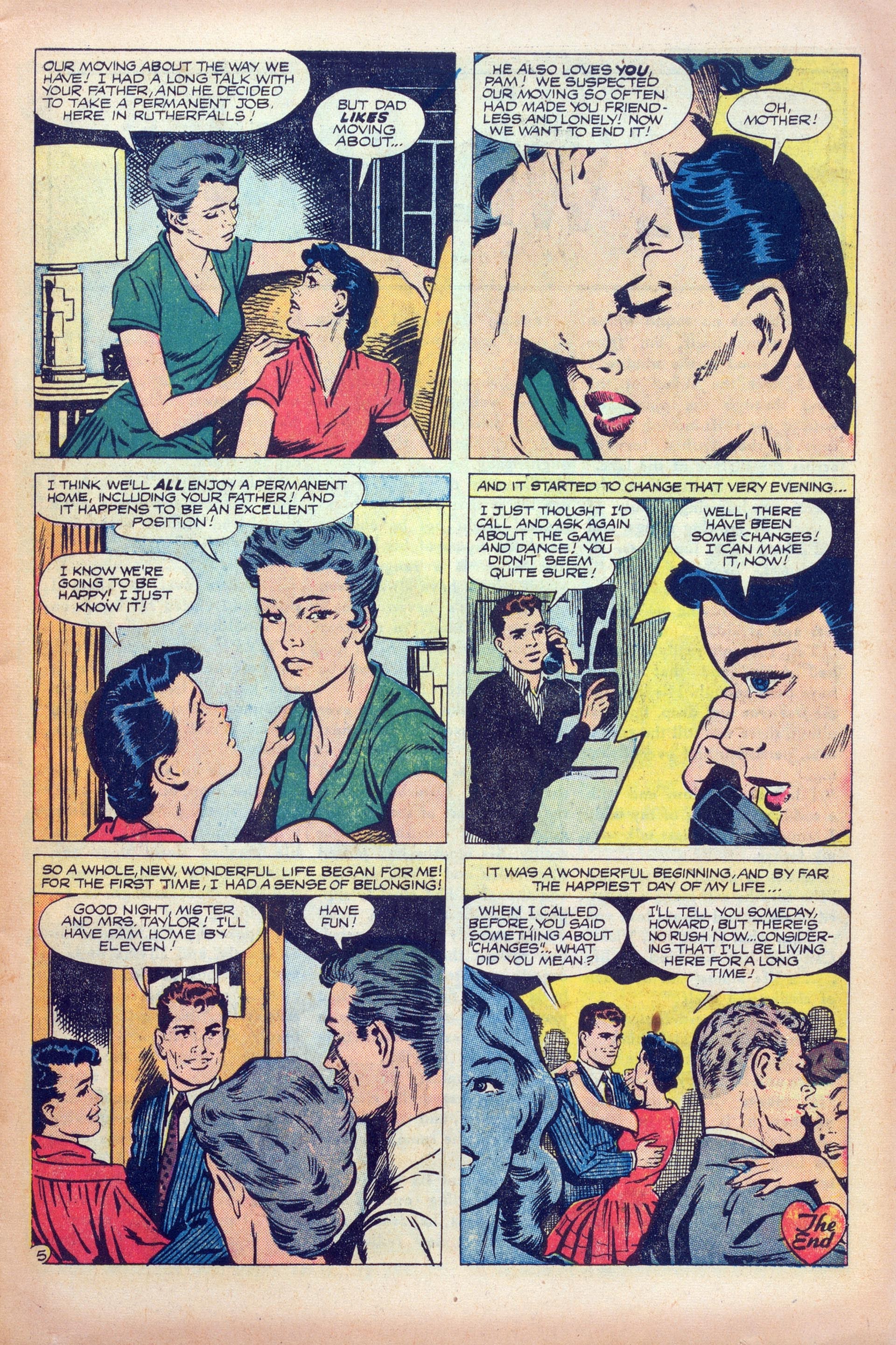 Read online Love Romances comic -  Issue #72 - 7