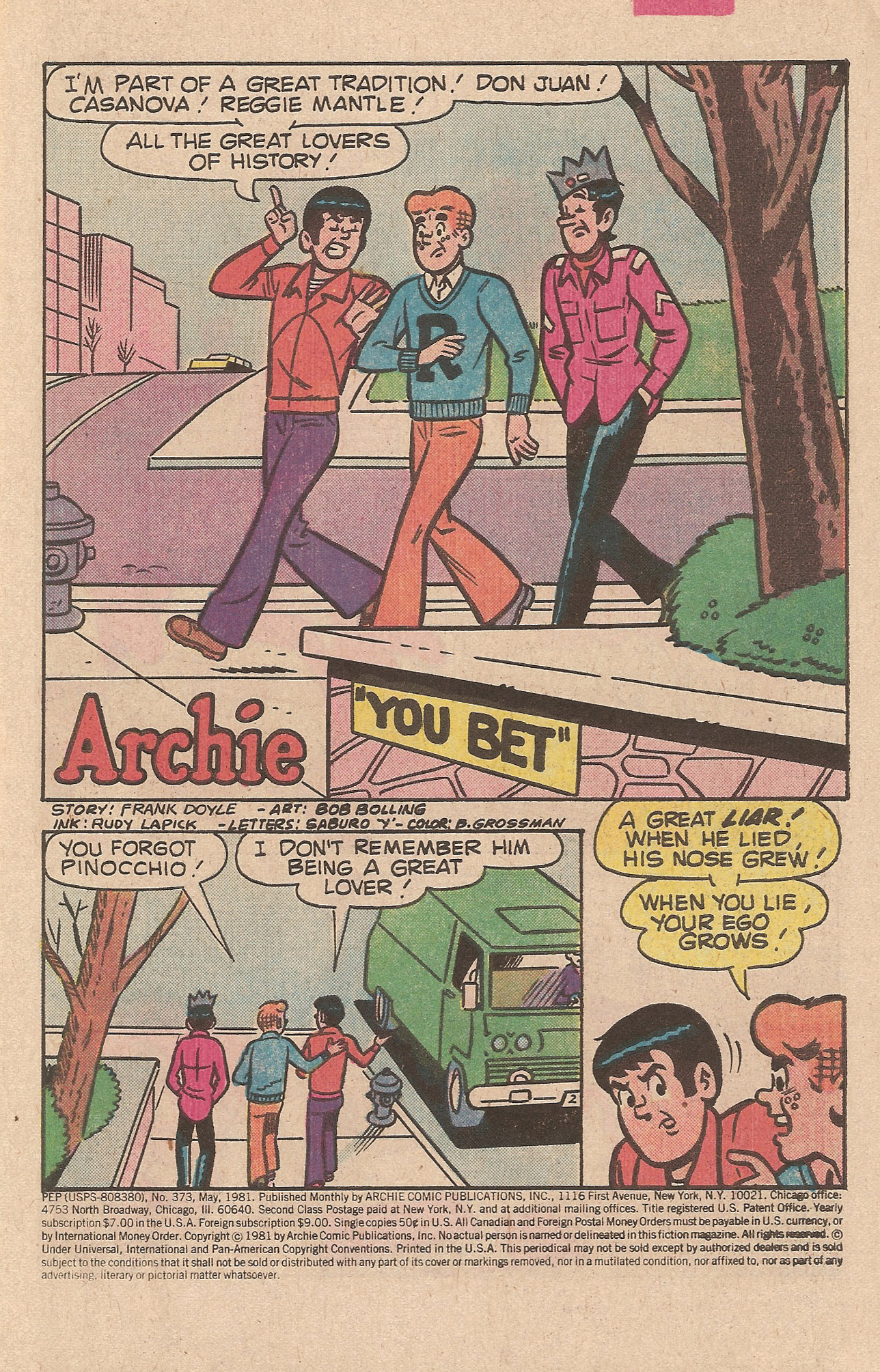 Read online Pep Comics comic -  Issue #373 - 3