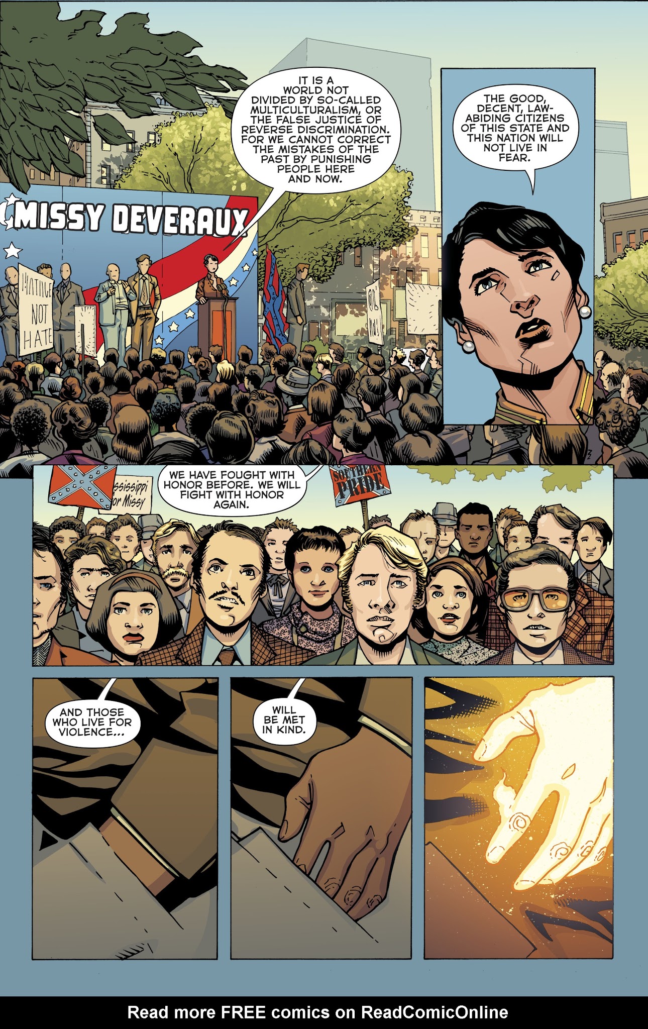 Read online The American Way: Those Above and Those Below comic -  Issue #3 - 17