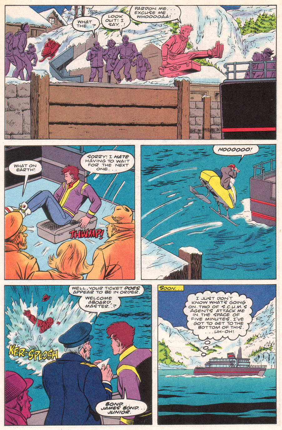 Read online James Bond Jr. comic -  Issue #12 - 6