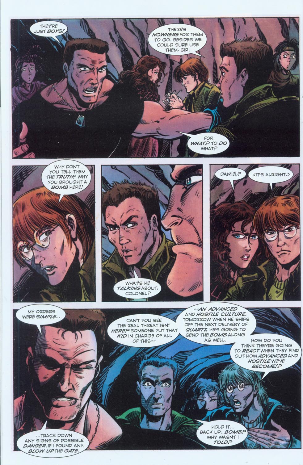 Read online Stargate comic -  Issue #3 - 22