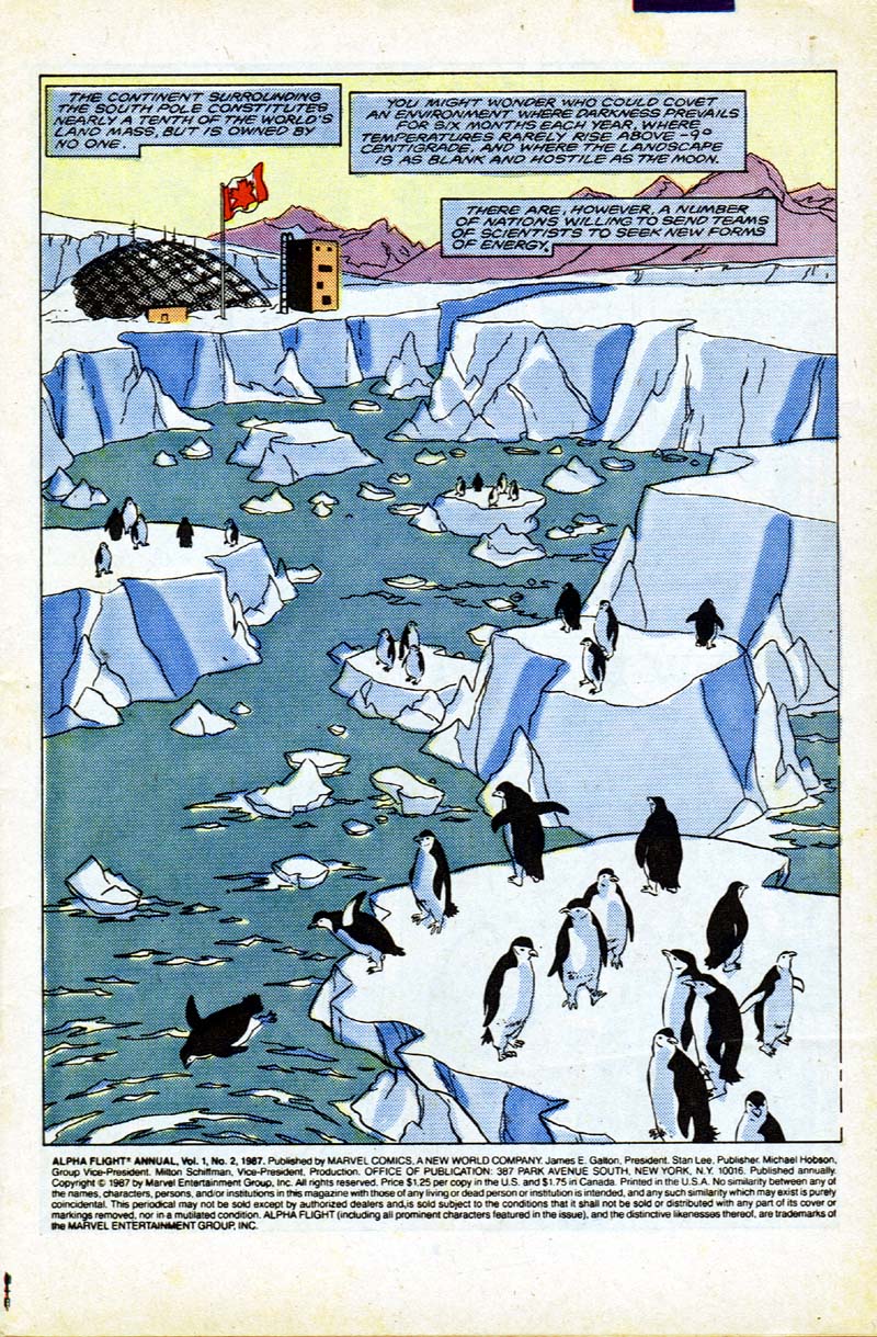 Read online Alpha Flight (1983) comic -  Issue # _Annual 2 - 2
