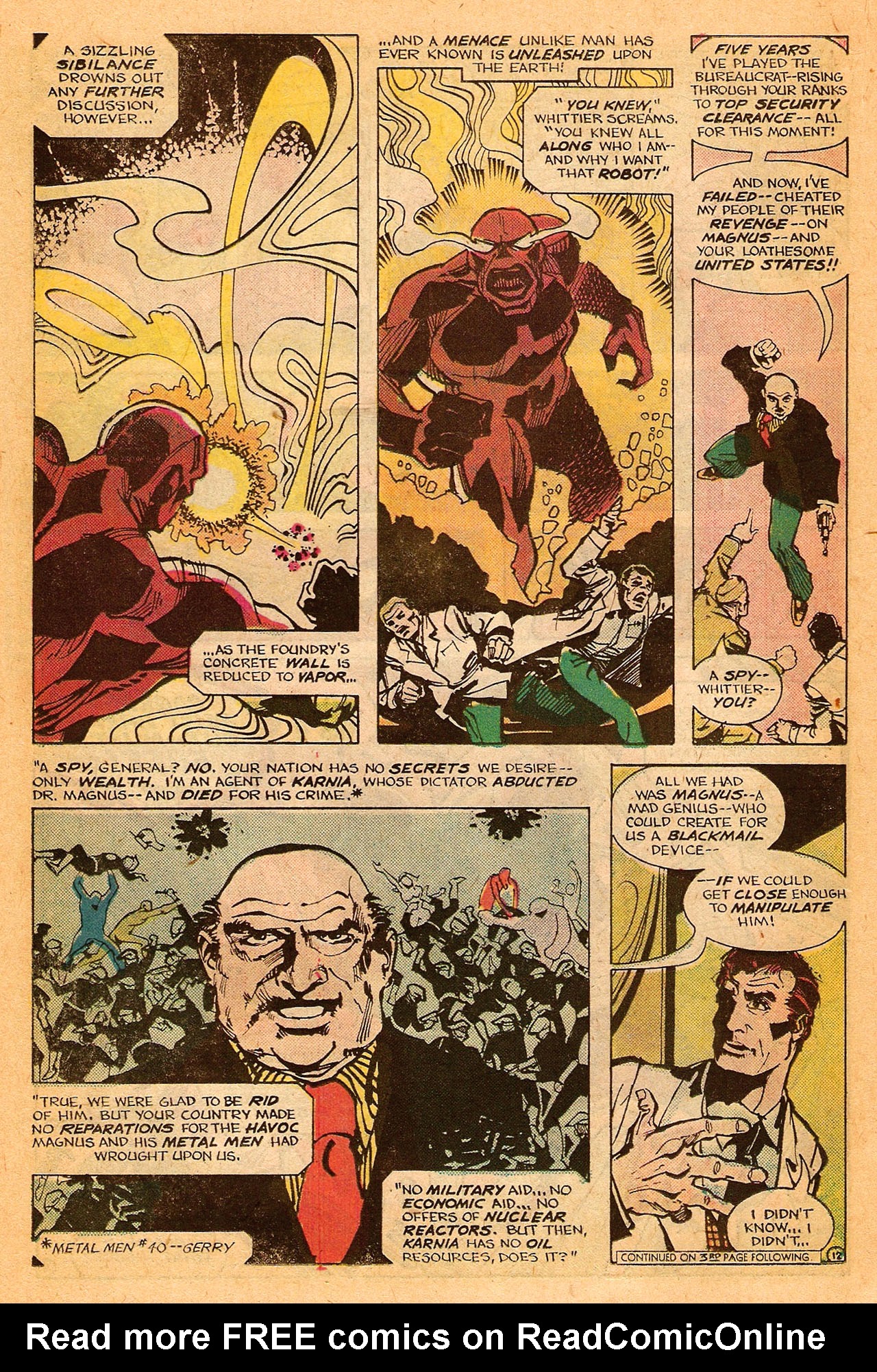 Read online Metal Men (1963) comic -  Issue #45 - 22