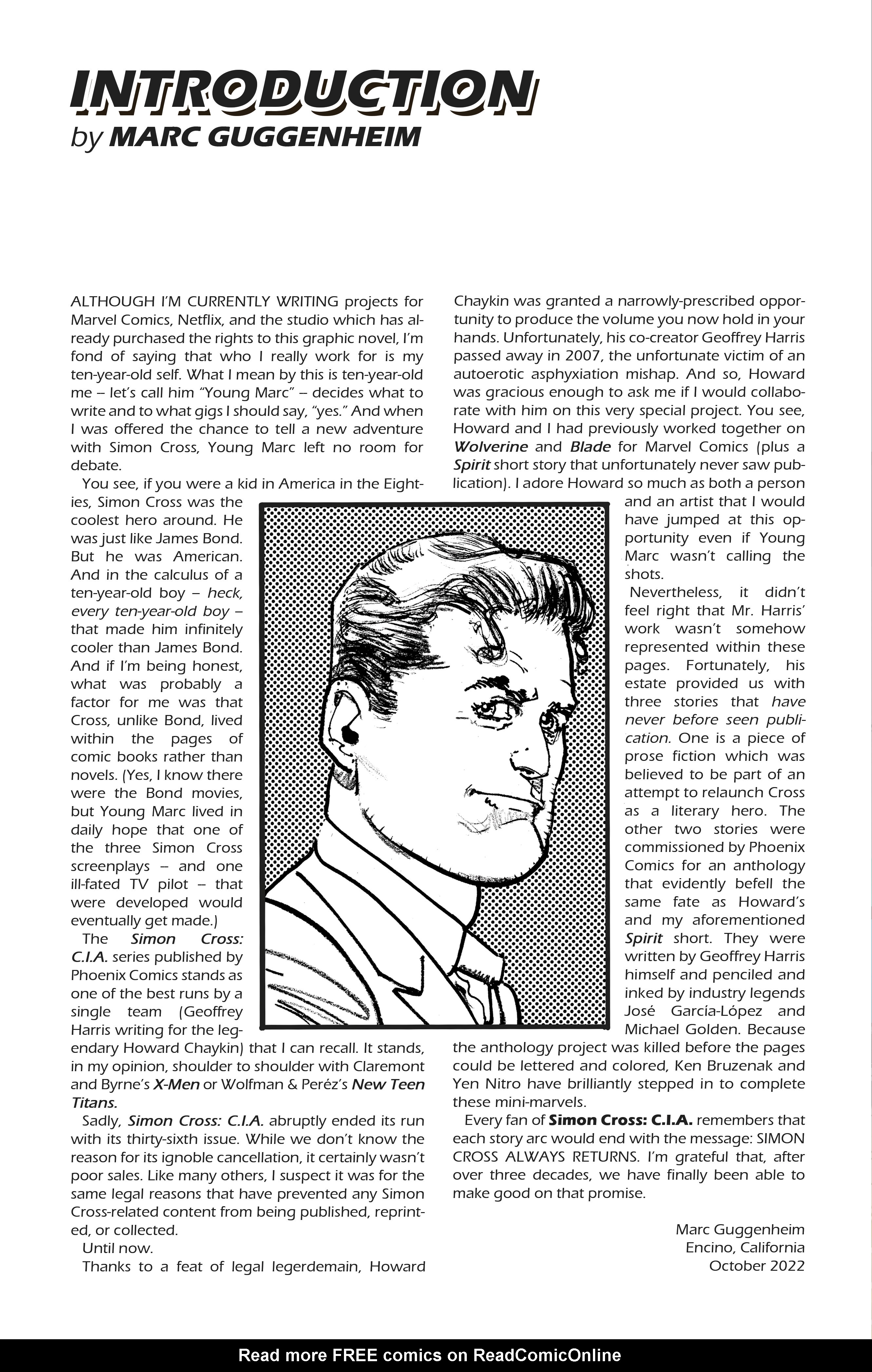 Read online Too Dead to Die: A Simon Cross Thriller comic -  Issue # TPB (Part 1) - 6